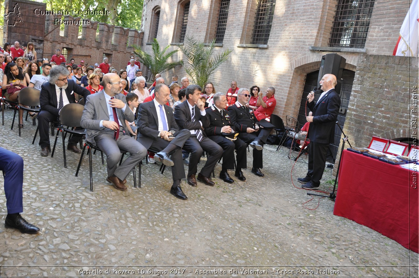 Castello di Piovera 10 Giugno 2017 - Assemblea dei Volontari - Croce Rossa Italiana- Comitato Regionale del Piemonte