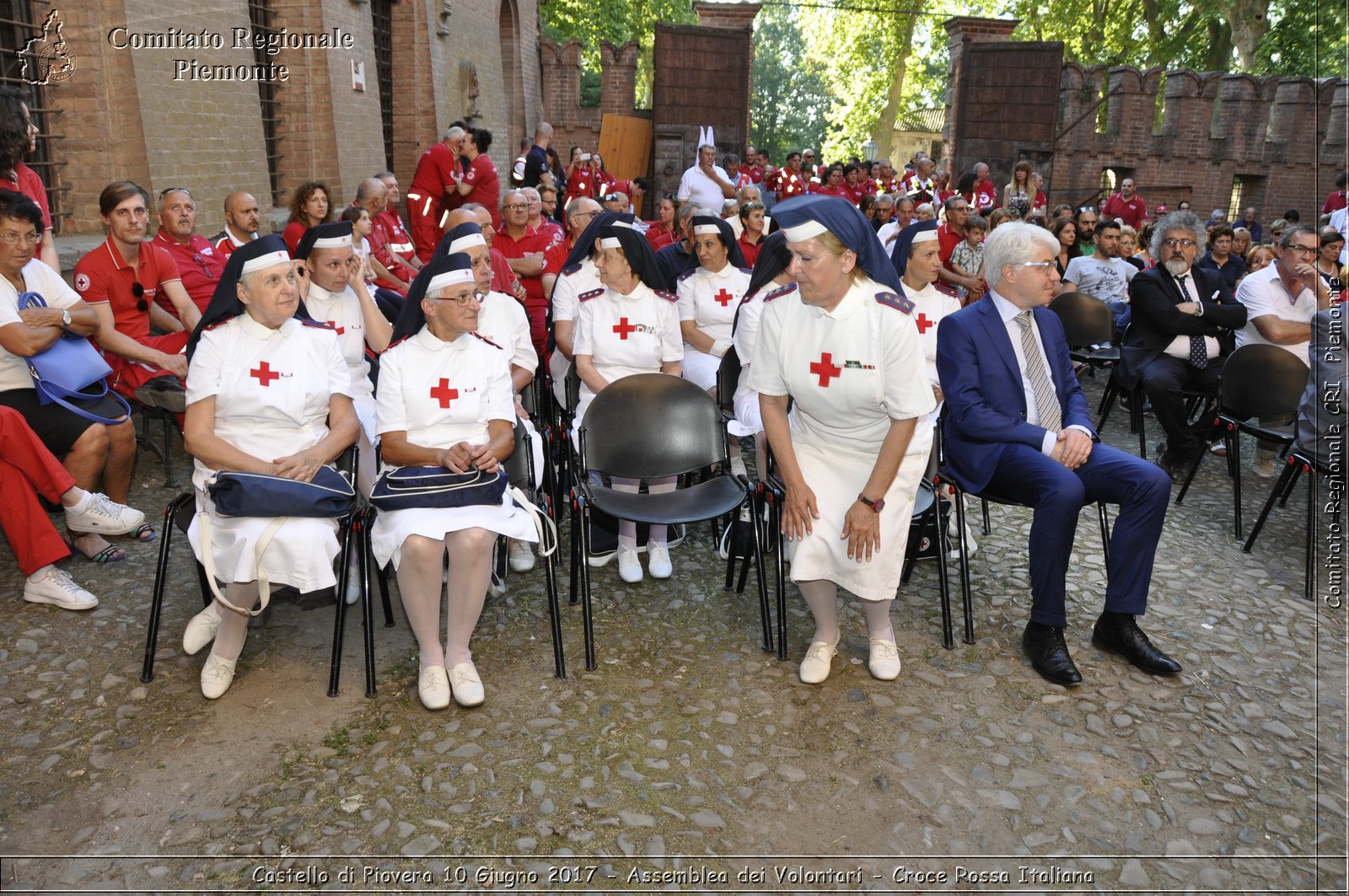 Castello di Piovera 10 Giugno 2017 - Assemblea dei Volontari - Croce Rossa Italiana- Comitato Regionale del Piemonte