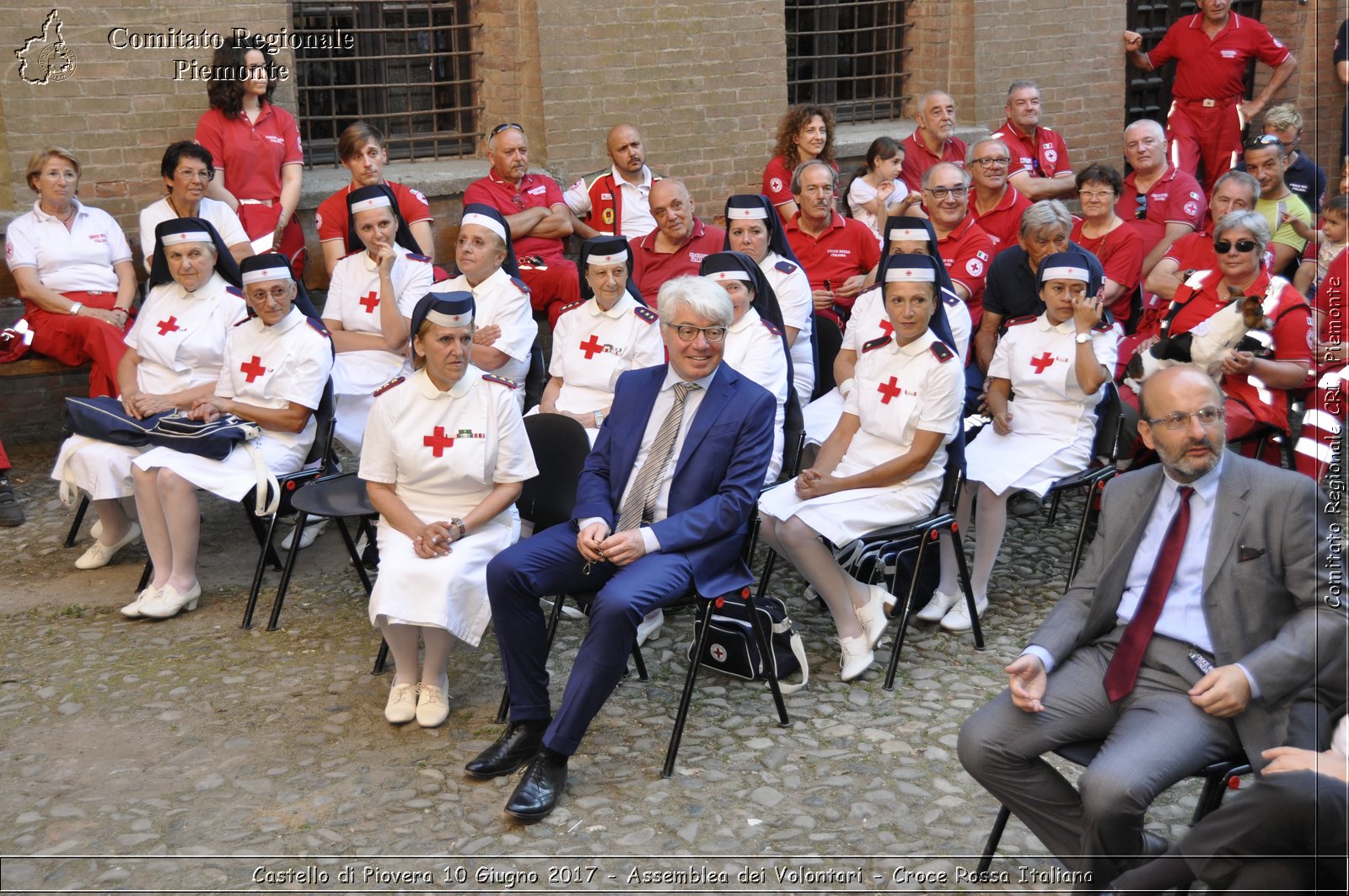 Castello di Piovera 10 Giugno 2017 - Assemblea dei Volontari - Croce Rossa Italiana- Comitato Regionale del Piemonte