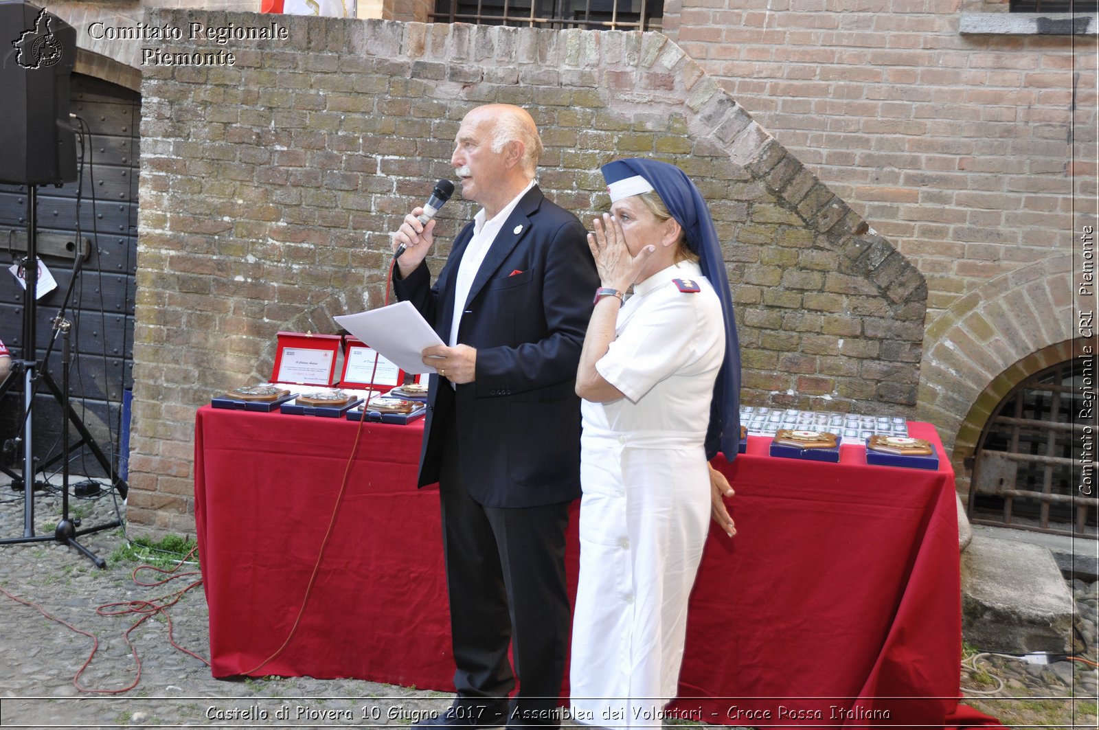 Castello di Piovera 10 Giugno 2017 - Assemblea dei Volontari - Croce Rossa Italiana- Comitato Regionale del Piemonte