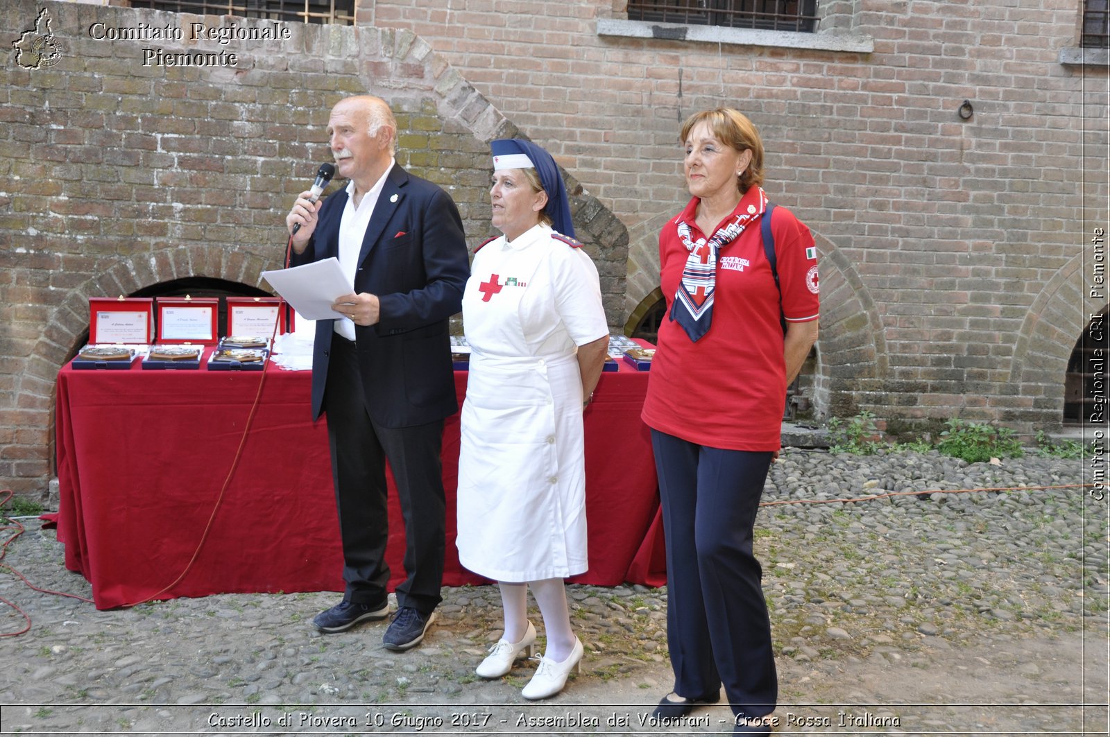 Castello di Piovera 10 Giugno 2017 - Assemblea dei Volontari - Croce Rossa Italiana- Comitato Regionale del Piemonte