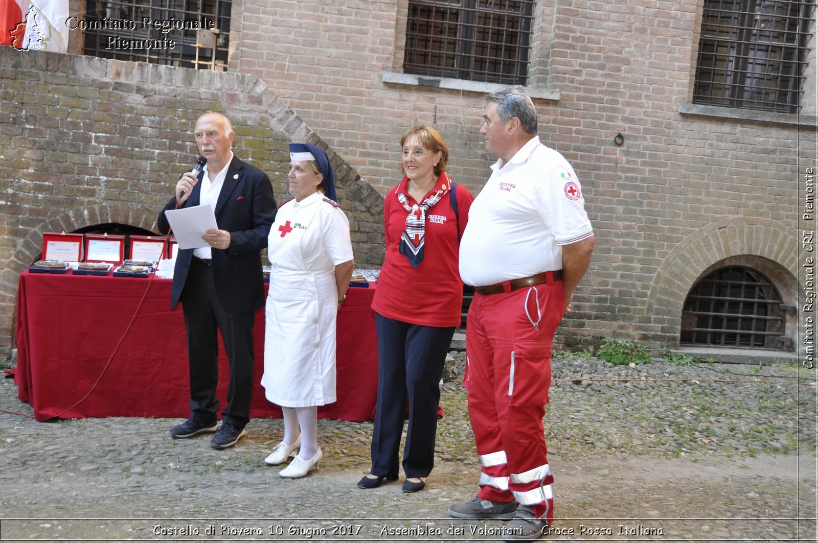 Castello di Piovera 10 Giugno 2017 - Assemblea dei Volontari - Croce Rossa Italiana- Comitato Regionale del Piemonte