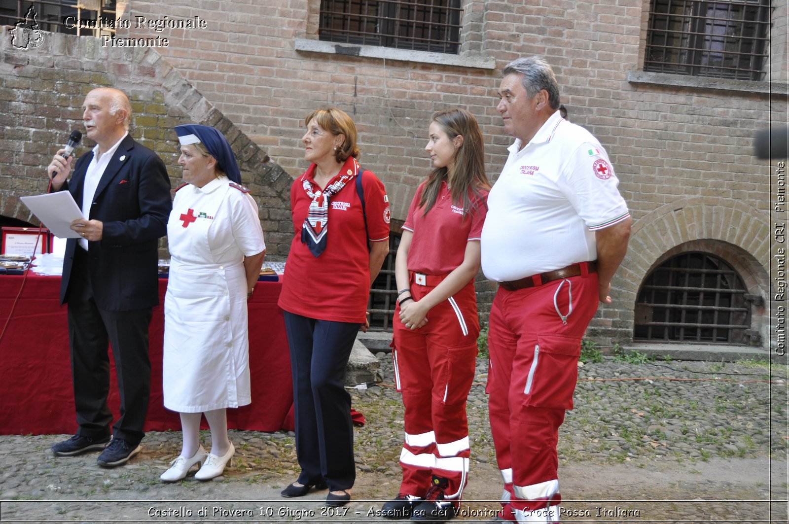 Castello di Piovera 10 Giugno 2017 - Assemblea dei Volontari - Croce Rossa Italiana- Comitato Regionale del Piemonte