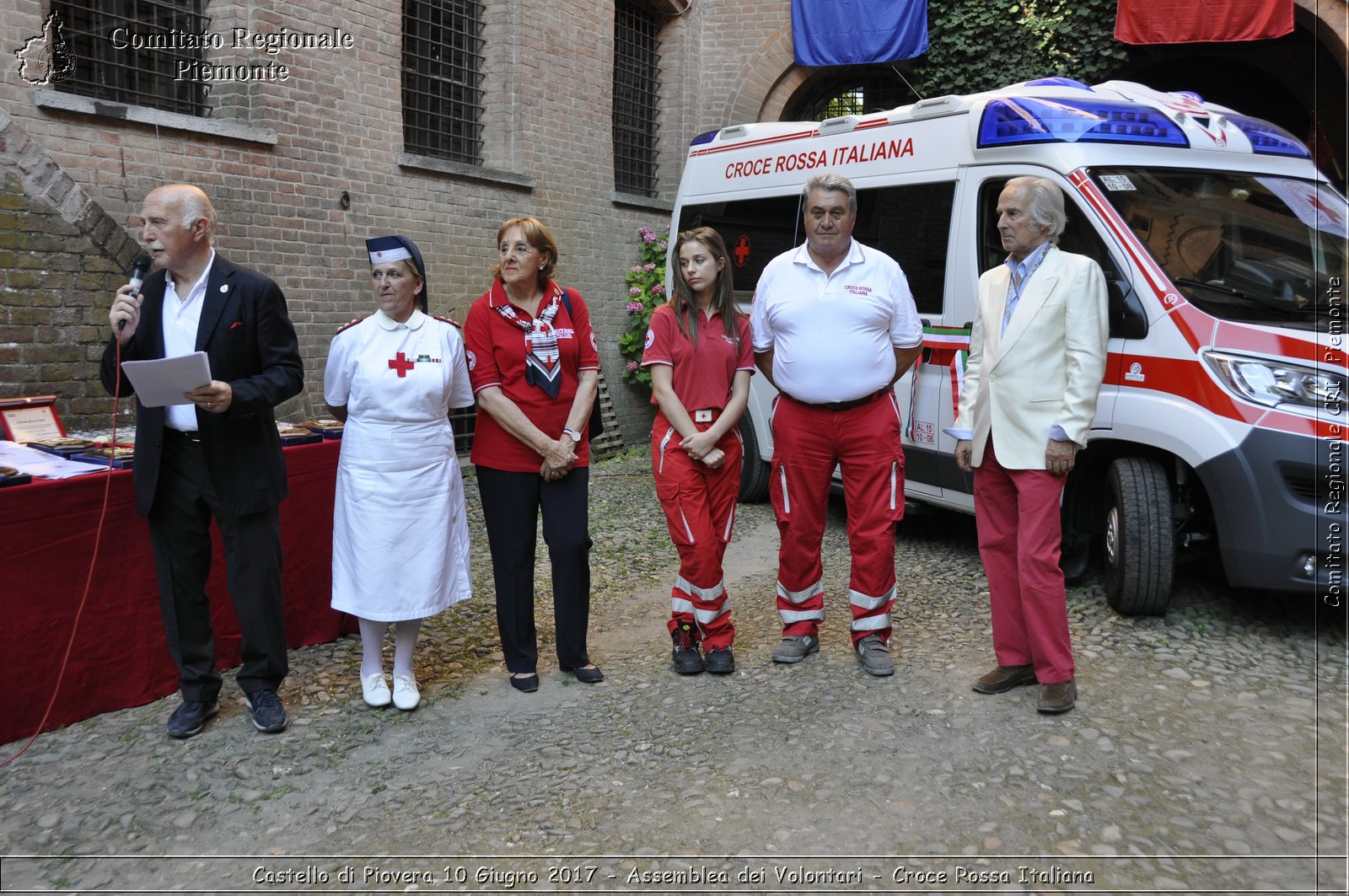 Castello di Piovera 10 Giugno 2017 - Assemblea dei Volontari - Croce Rossa Italiana- Comitato Regionale del Piemonte