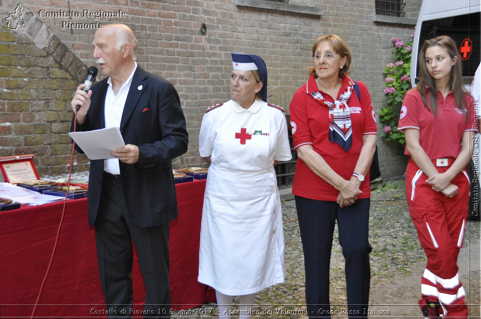 Castello di Piovera 10 Giugno 2017 - Assemblea dei Volontari - Croce Rossa Italiana- Comitato Regionale del Piemonte