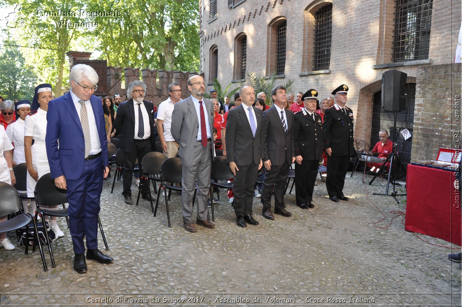 Castello di Piovera 10 Giugno 2017 - Assemblea dei Volontari - Croce Rossa Italiana- Comitato Regionale del Piemonte