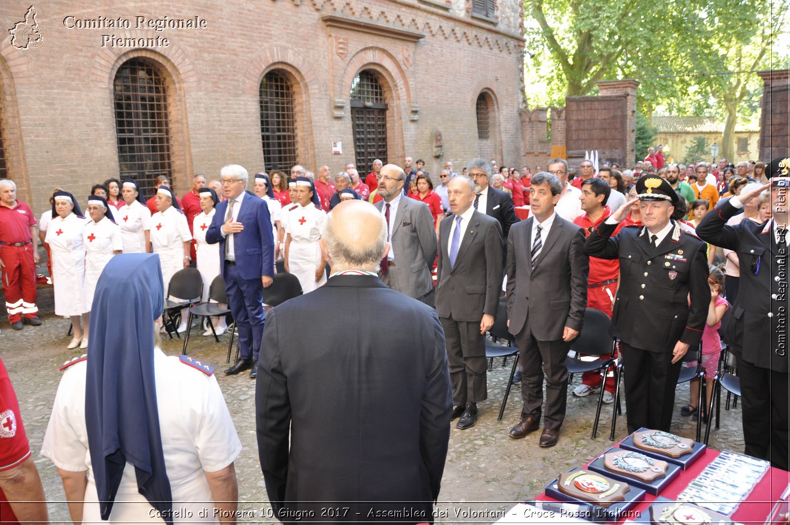 Castello di Piovera 10 Giugno 2017 - Assemblea dei Volontari - Croce Rossa Italiana- Comitato Regionale del Piemonte