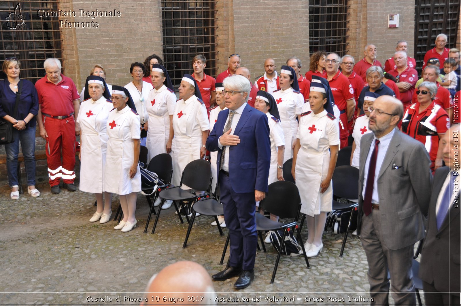 Castello di Piovera 10 Giugno 2017 - Assemblea dei Volontari - Croce Rossa Italiana- Comitato Regionale del Piemonte