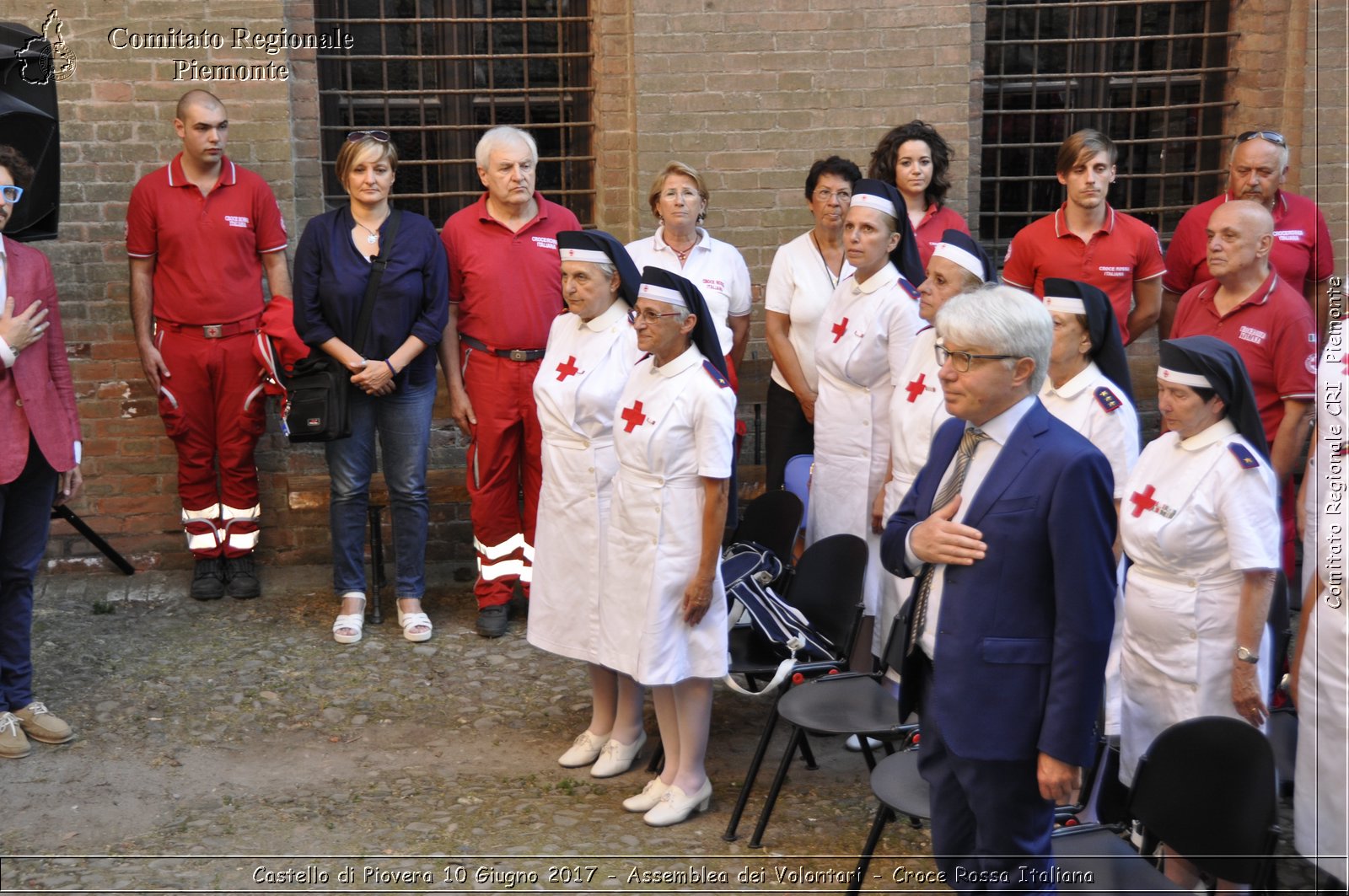 Castello di Piovera 10 Giugno 2017 - Assemblea dei Volontari - Croce Rossa Italiana- Comitato Regionale del Piemonte