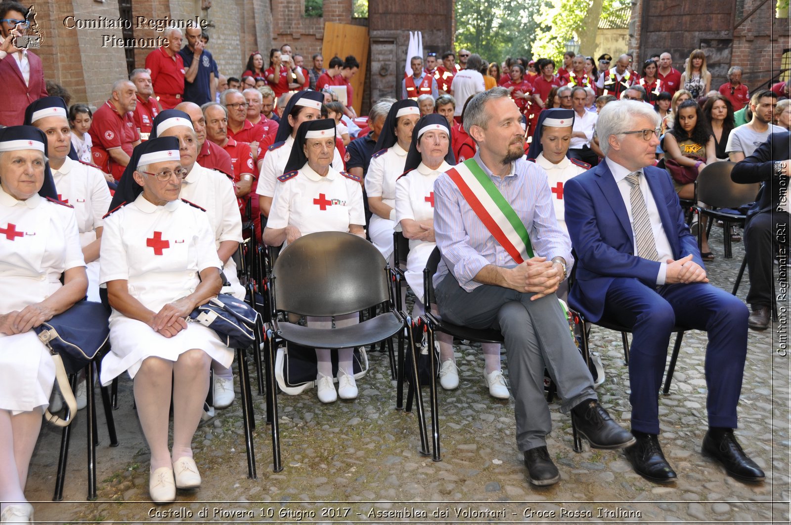 Castello di Piovera 10 Giugno 2017 - Assemblea dei Volontari - Croce Rossa Italiana- Comitato Regionale del Piemonte