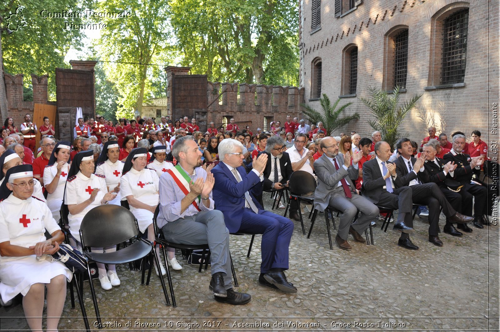 Castello di Piovera 10 Giugno 2017 - Assemblea dei Volontari - Croce Rossa Italiana- Comitato Regionale del Piemonte