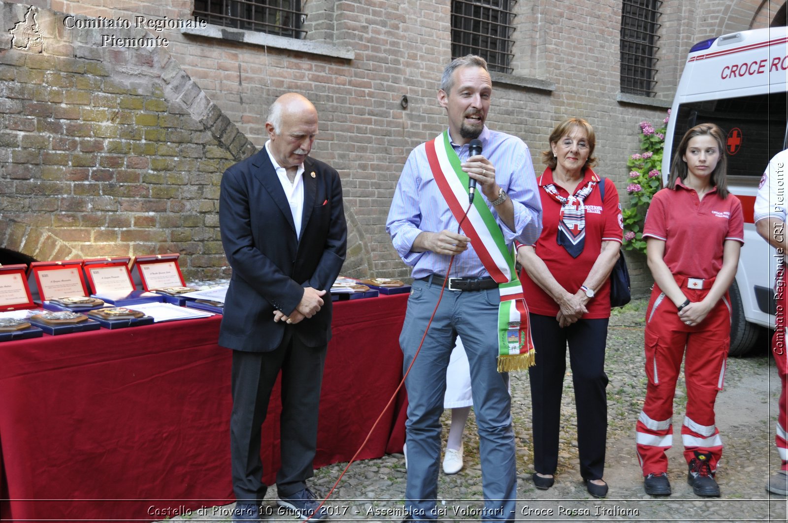 Castello di Piovera 10 Giugno 2017 - Assemblea dei Volontari - Croce Rossa Italiana- Comitato Regionale del Piemonte