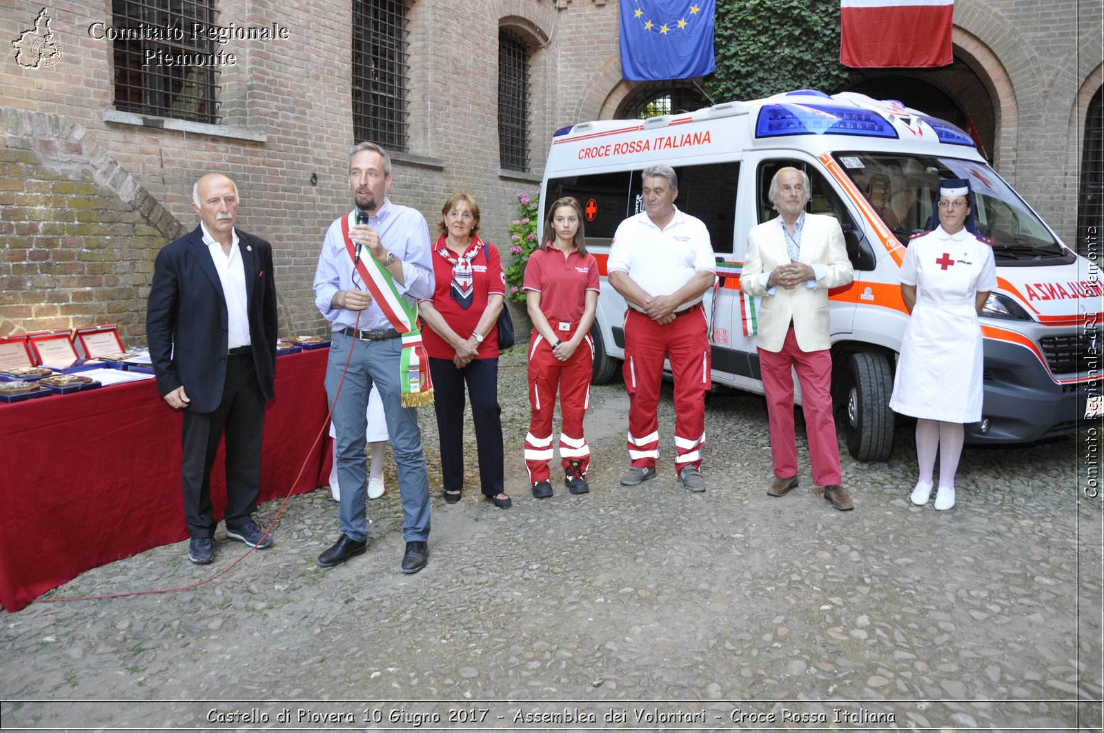 Castello di Piovera 10 Giugno 2017 - Assemblea dei Volontari - Croce Rossa Italiana- Comitato Regionale del Piemonte