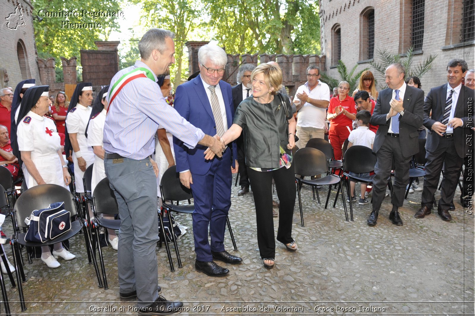 Castello di Piovera 10 Giugno 2017 - Assemblea dei Volontari - Croce Rossa Italiana- Comitato Regionale del Piemonte