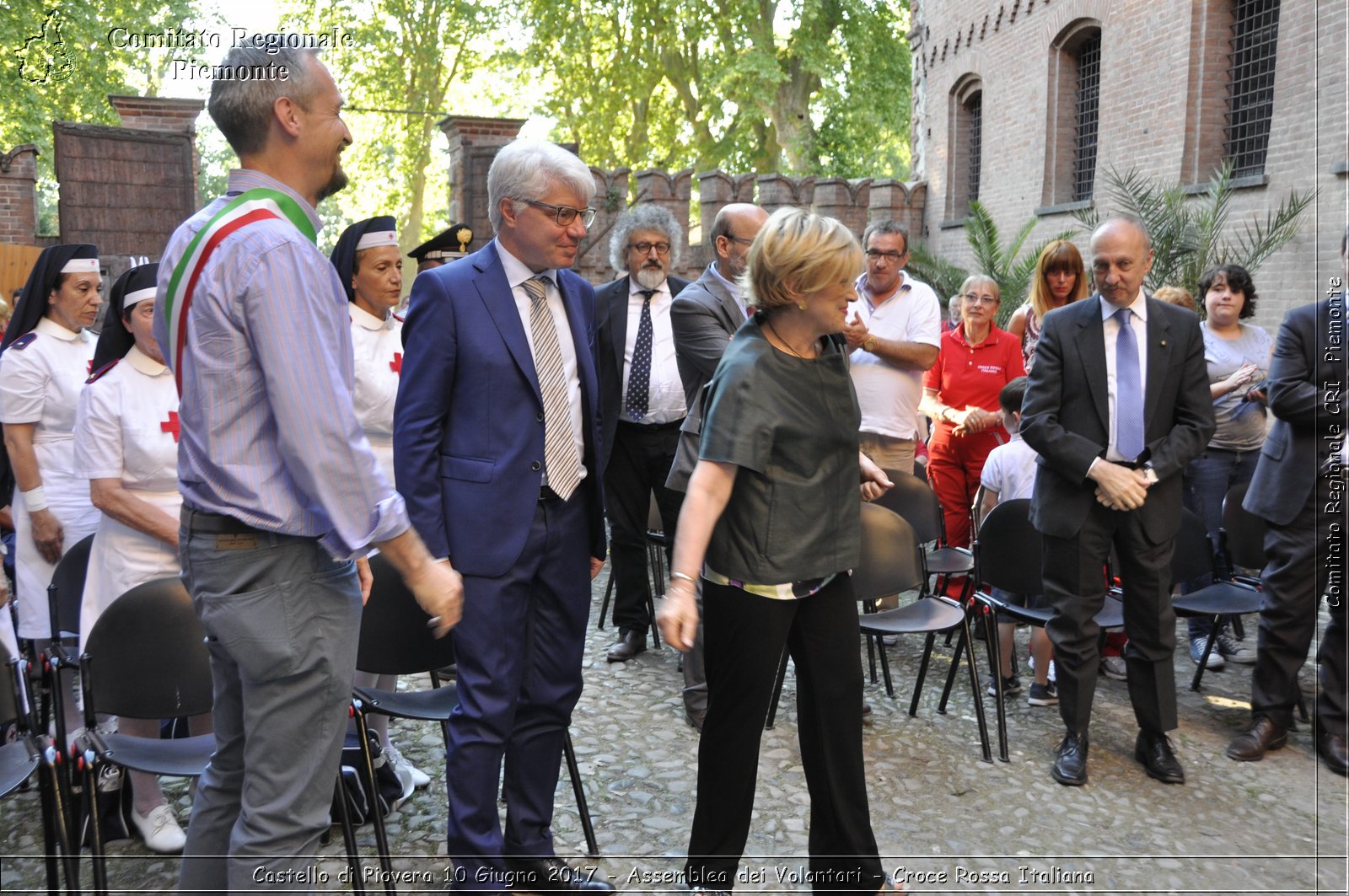 Castello di Piovera 10 Giugno 2017 - Assemblea dei Volontari - Croce Rossa Italiana- Comitato Regionale del Piemonte