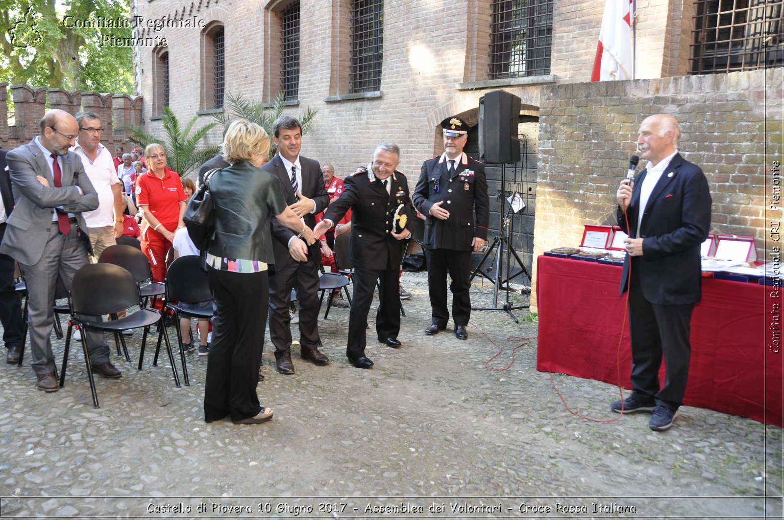 Castello di Piovera 10 Giugno 2017 - Assemblea dei Volontari - Croce Rossa Italiana- Comitato Regionale del Piemonte