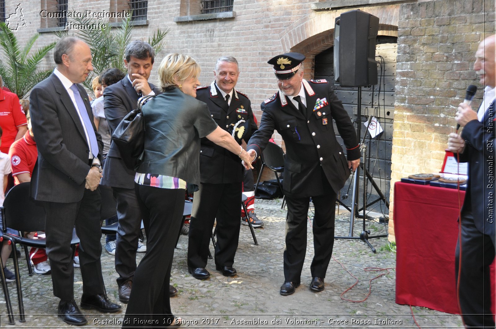 Castello di Piovera 10 Giugno 2017 - Assemblea dei Volontari - Croce Rossa Italiana- Comitato Regionale del Piemonte