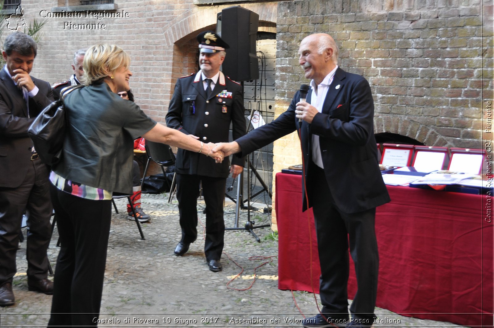 Castello di Piovera 10 Giugno 2017 - Assemblea dei Volontari - Croce Rossa Italiana- Comitato Regionale del Piemonte