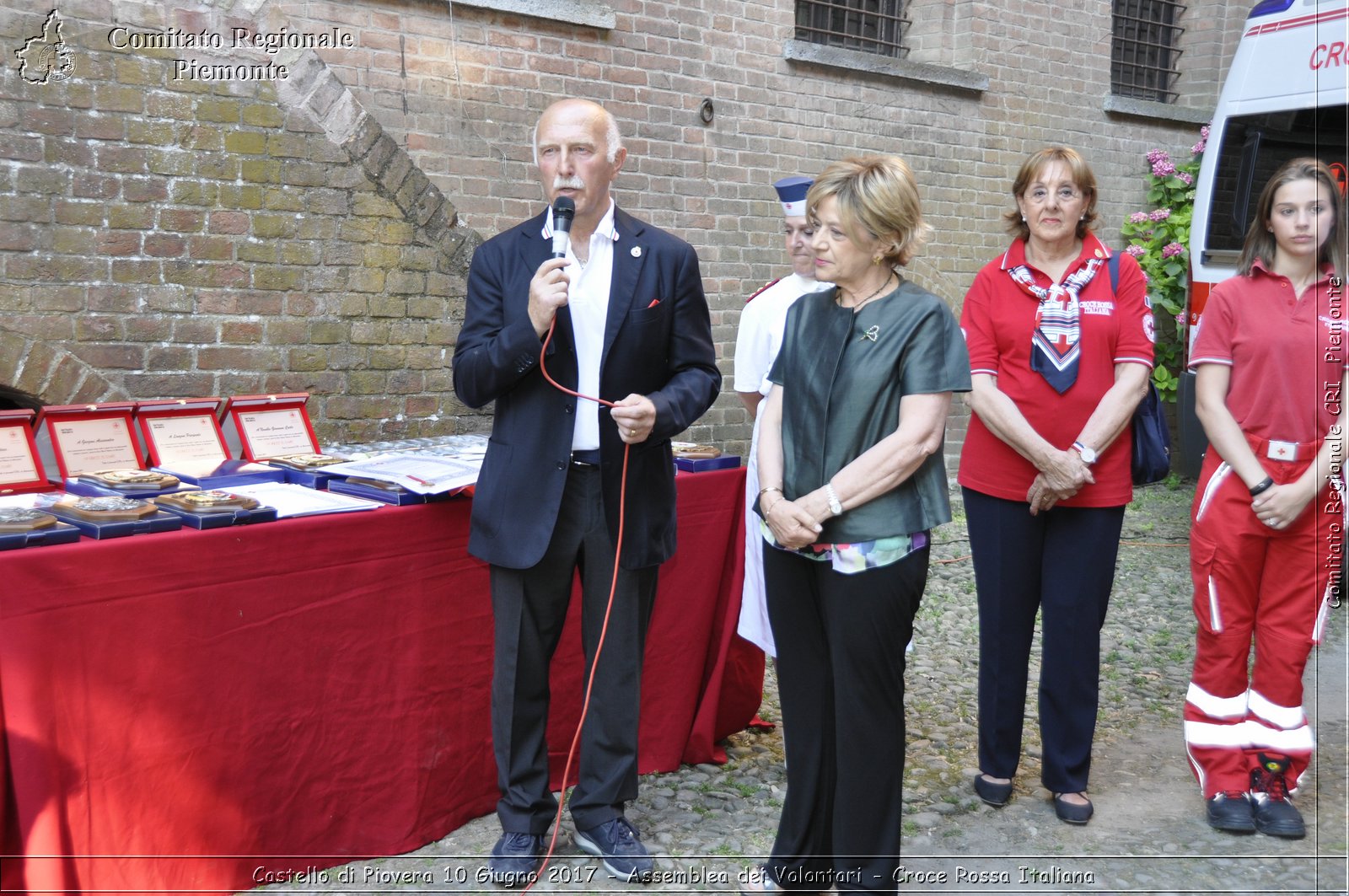 Castello di Piovera 10 Giugno 2017 - Assemblea dei Volontari - Croce Rossa Italiana- Comitato Regionale del Piemonte