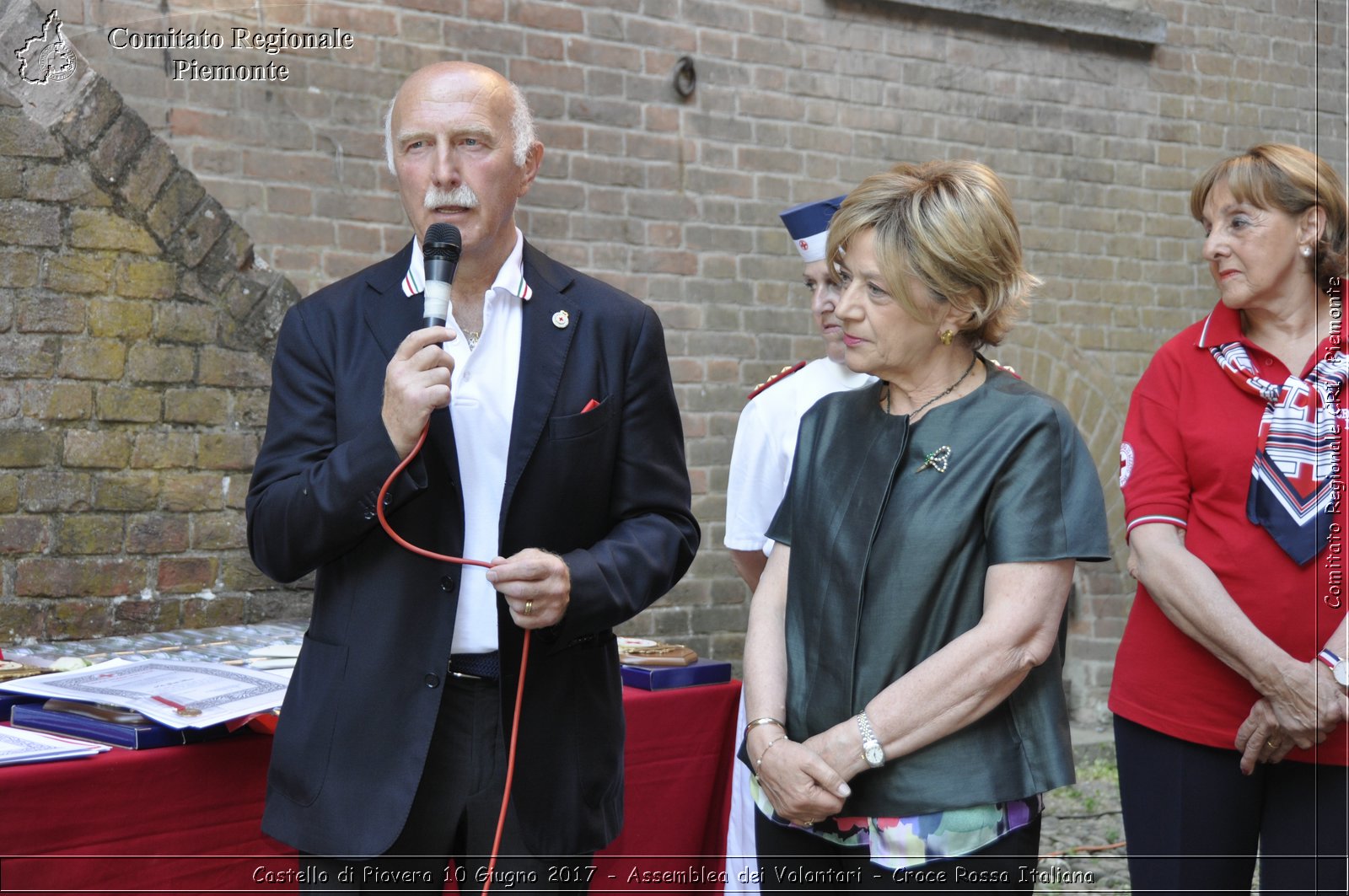 Castello di Piovera 10 Giugno 2017 - Assemblea dei Volontari - Croce Rossa Italiana- Comitato Regionale del Piemonte