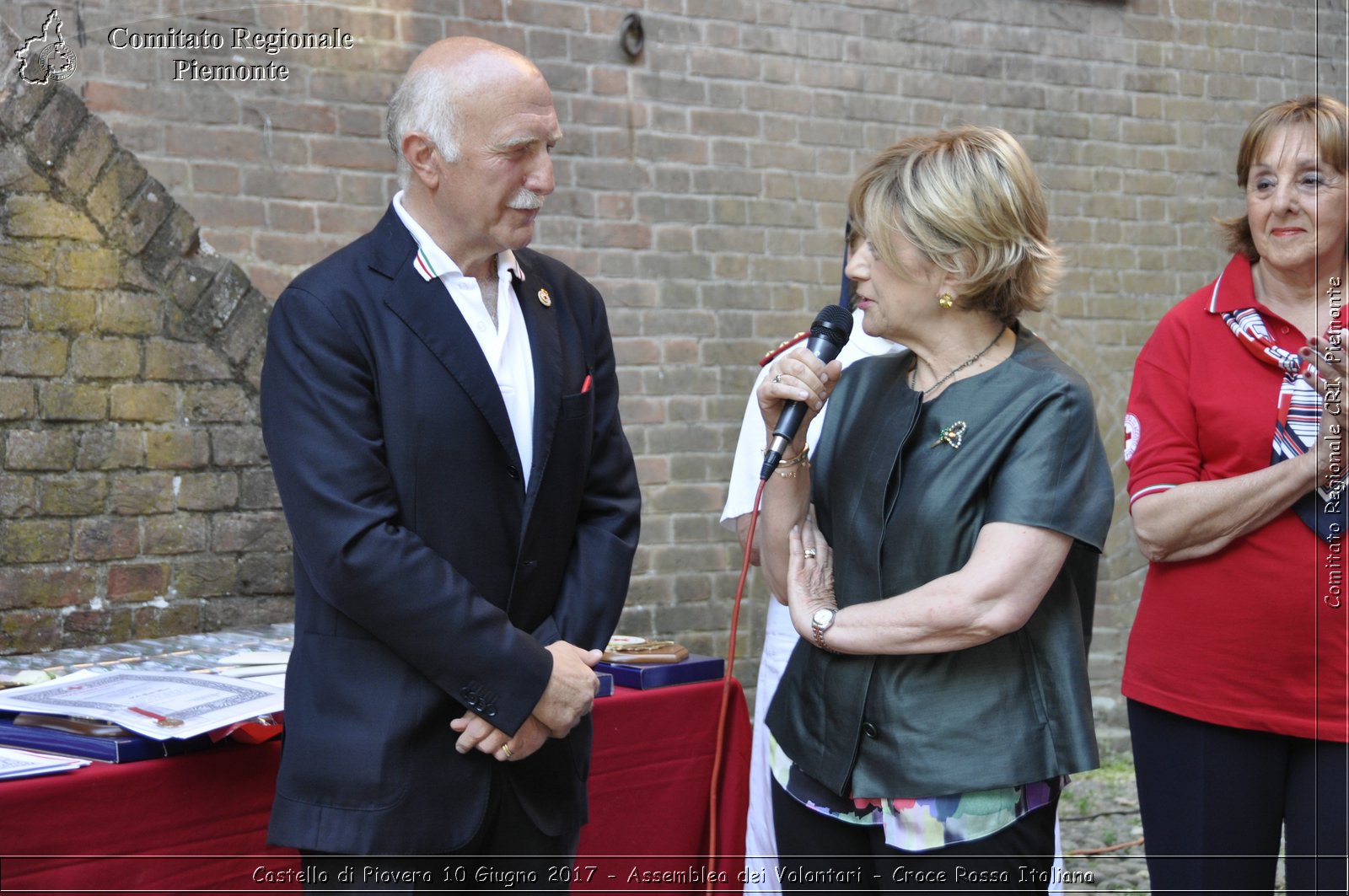 Castello di Piovera 10 Giugno 2017 - Assemblea dei Volontari - Croce Rossa Italiana- Comitato Regionale del Piemonte