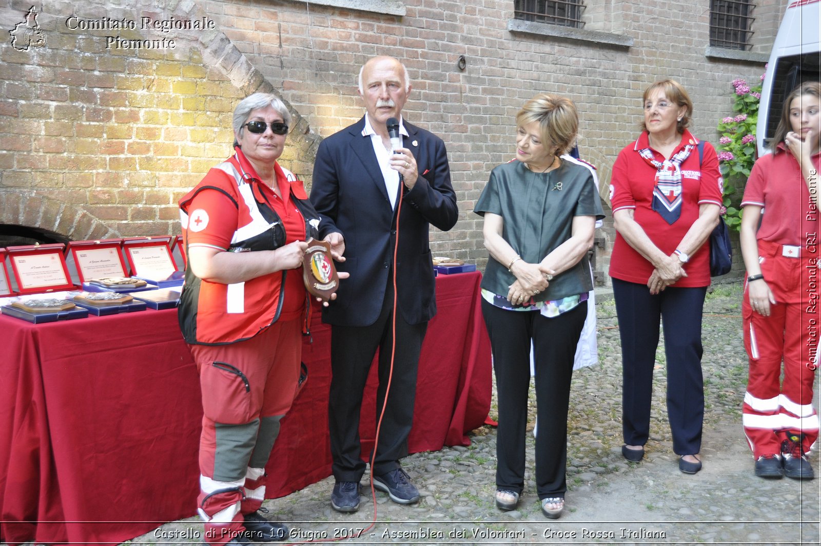 Castello di Piovera 10 Giugno 2017 - Assemblea dei Volontari - Croce Rossa Italiana- Comitato Regionale del Piemonte