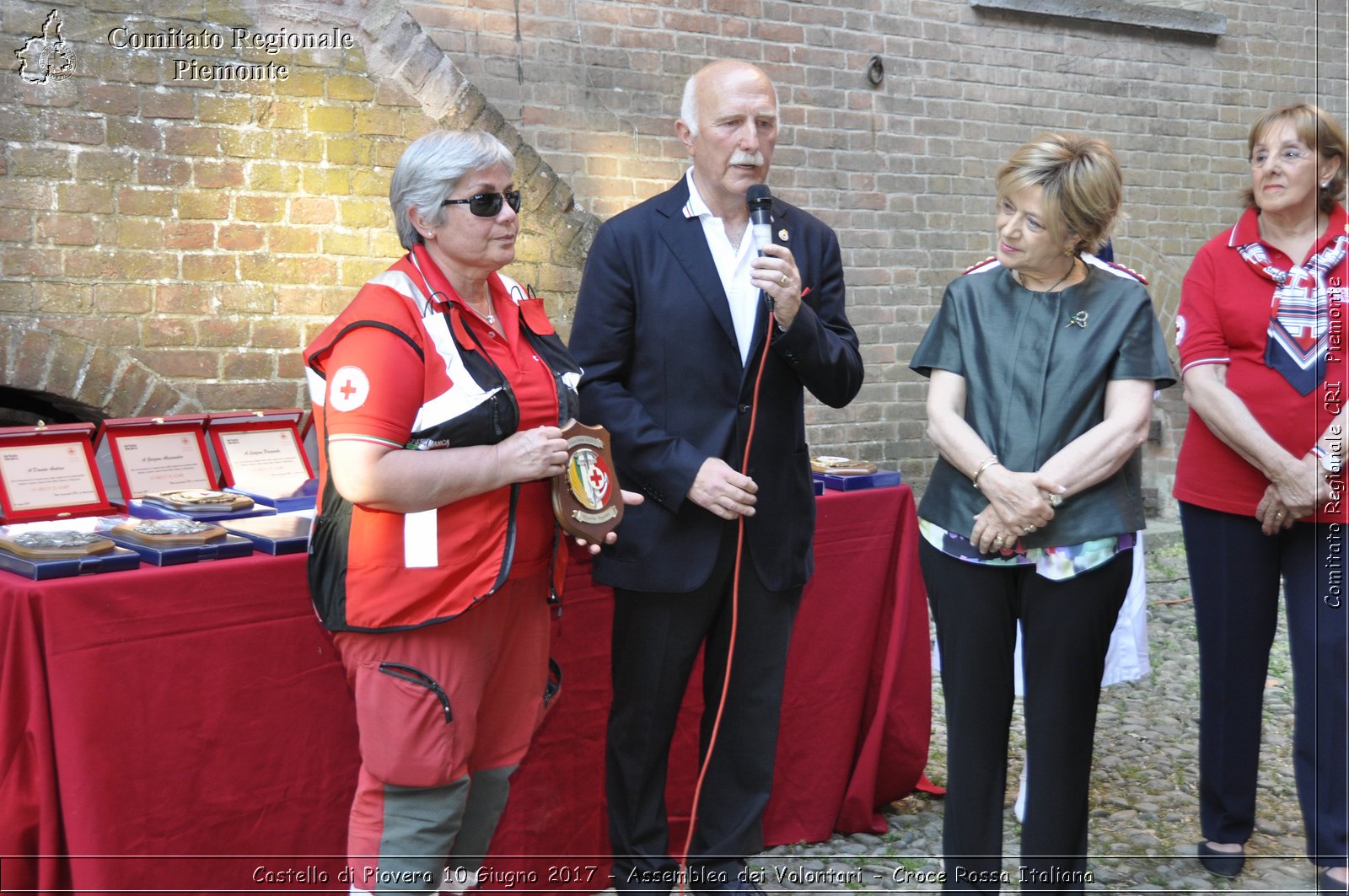 Castello di Piovera 10 Giugno 2017 - Assemblea dei Volontari - Croce Rossa Italiana- Comitato Regionale del Piemonte