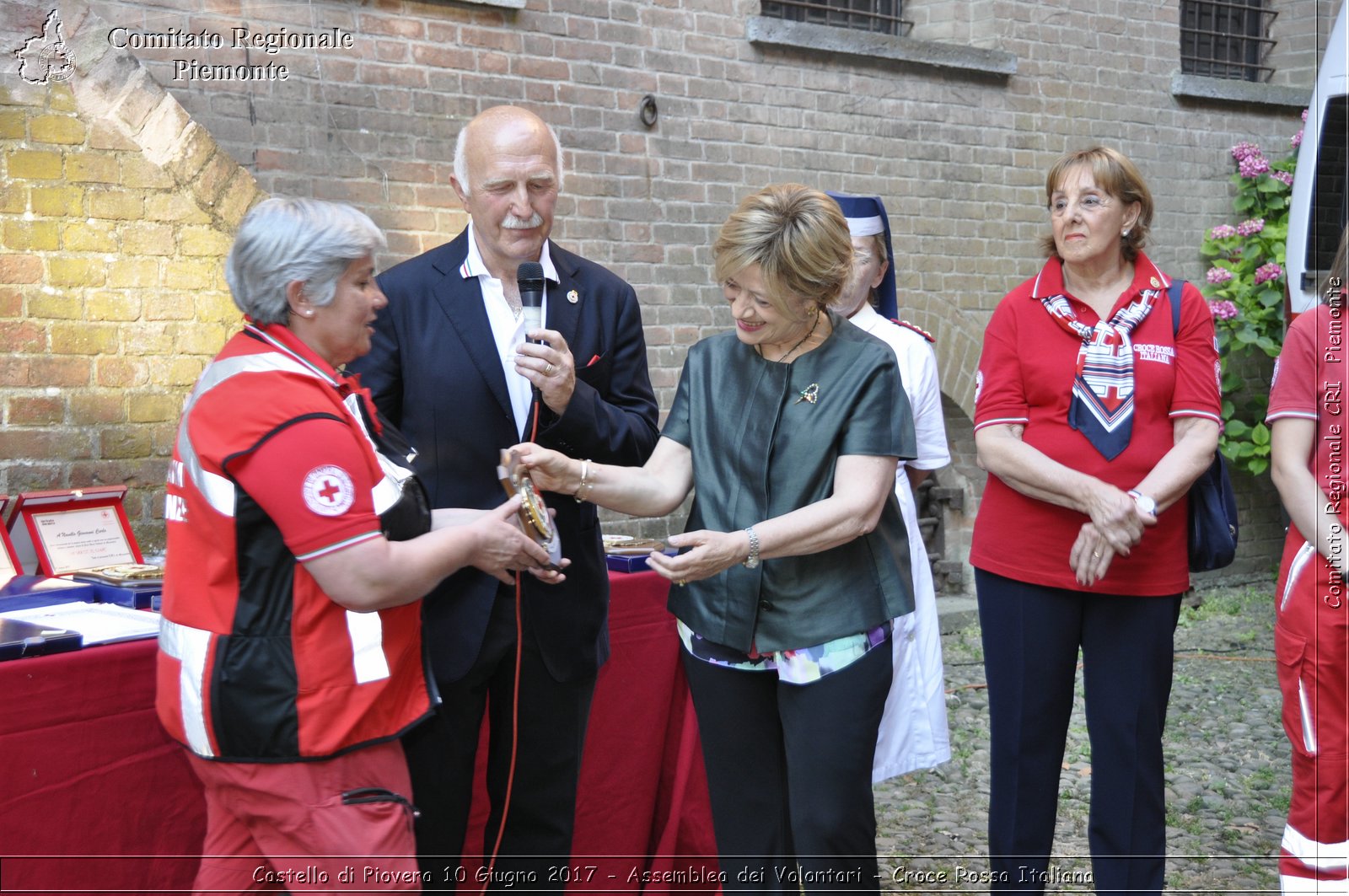 Castello di Piovera 10 Giugno 2017 - Assemblea dei Volontari - Croce Rossa Italiana- Comitato Regionale del Piemonte