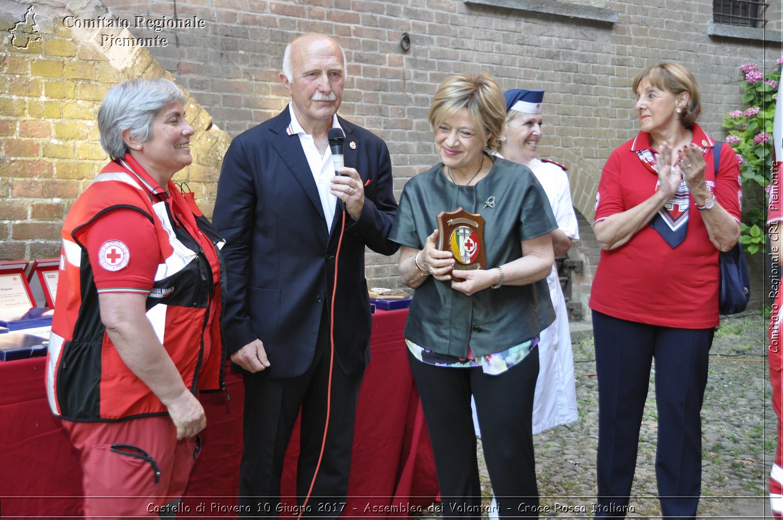 Castello di Piovera 10 Giugno 2017 - Assemblea dei Volontari - Croce Rossa Italiana- Comitato Regionale del Piemonte