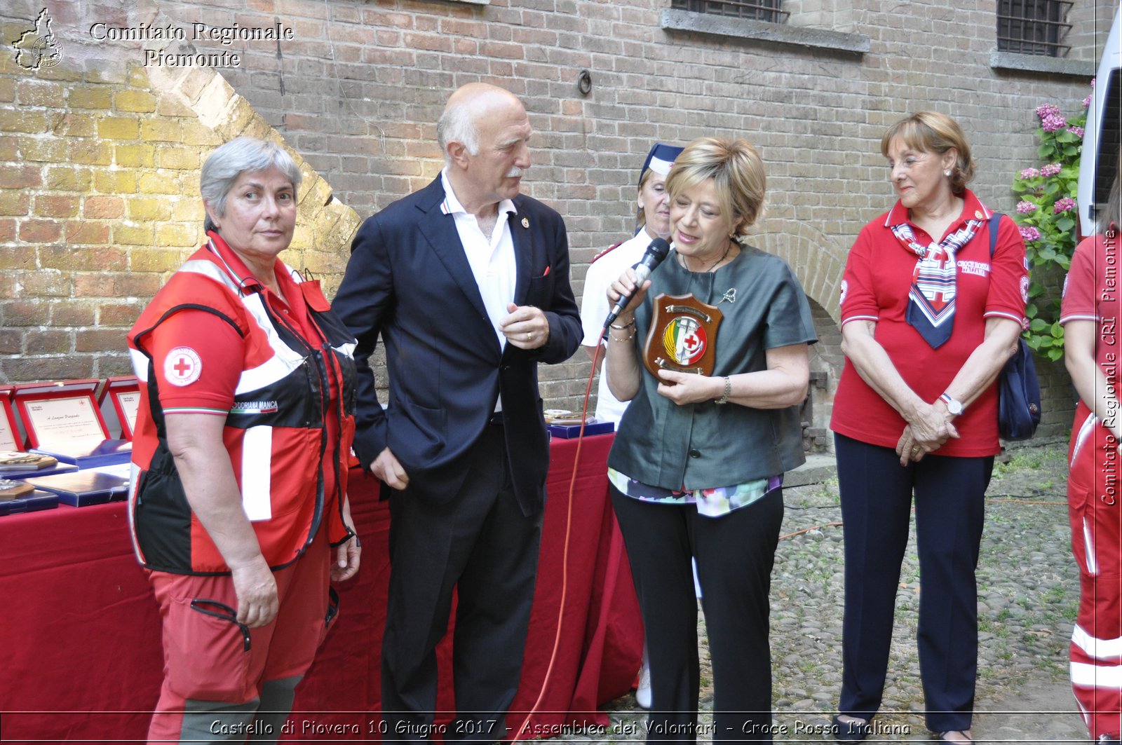 Castello di Piovera 10 Giugno 2017 - Assemblea dei Volontari - Croce Rossa Italiana- Comitato Regionale del Piemonte