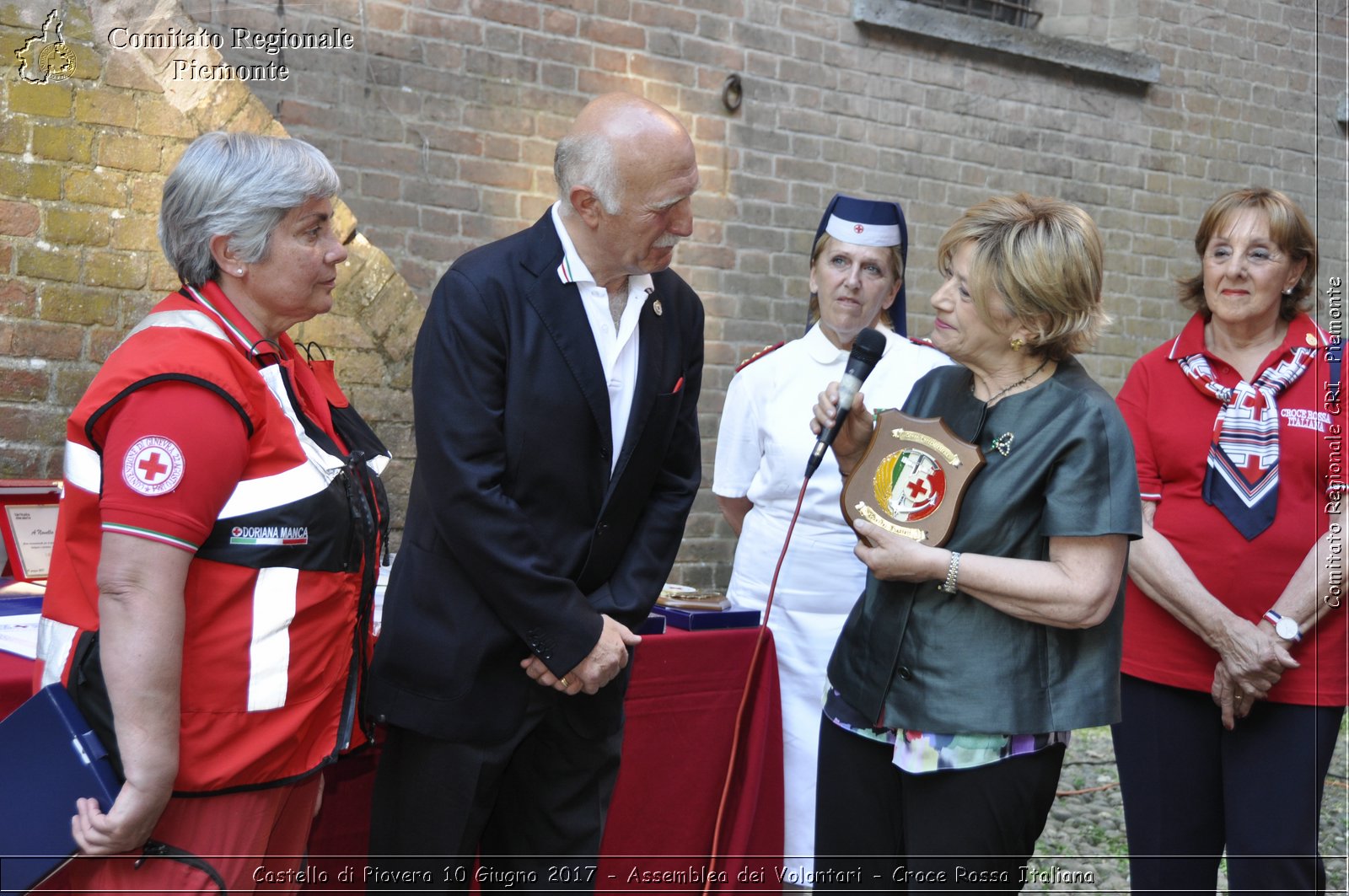 Castello di Piovera 10 Giugno 2017 - Assemblea dei Volontari - Croce Rossa Italiana- Comitato Regionale del Piemonte