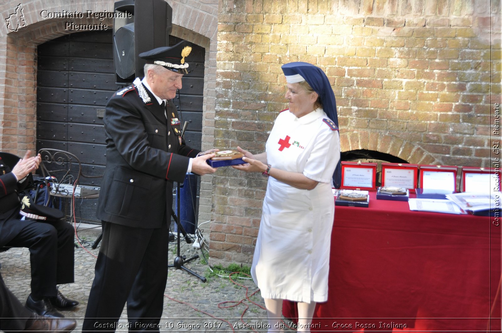 Castello di Piovera 10 Giugno 2017 - Assemblea dei Volontari - Croce Rossa Italiana- Comitato Regionale del Piemonte