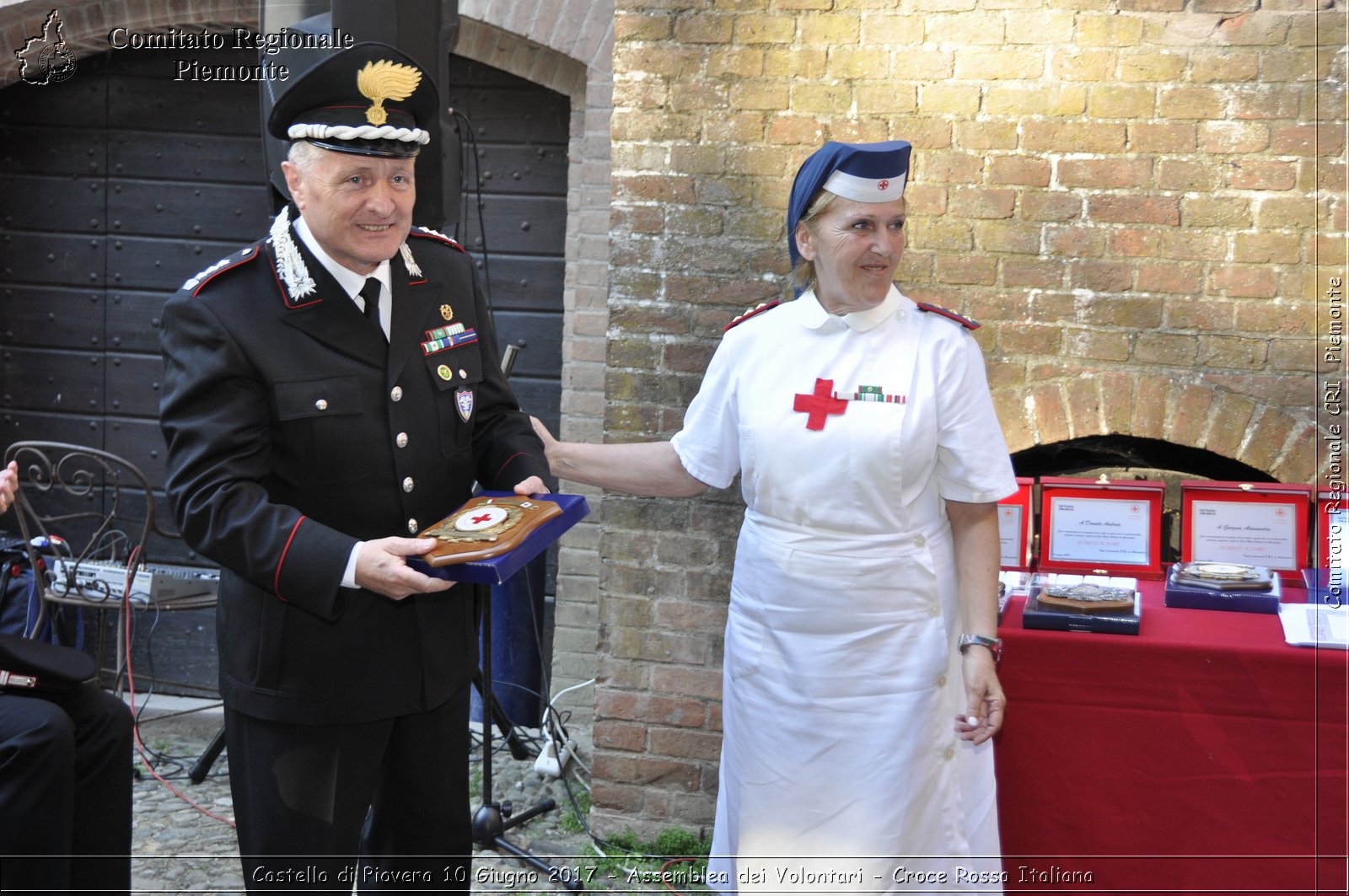 Castello di Piovera 10 Giugno 2017 - Assemblea dei Volontari - Croce Rossa Italiana- Comitato Regionale del Piemonte