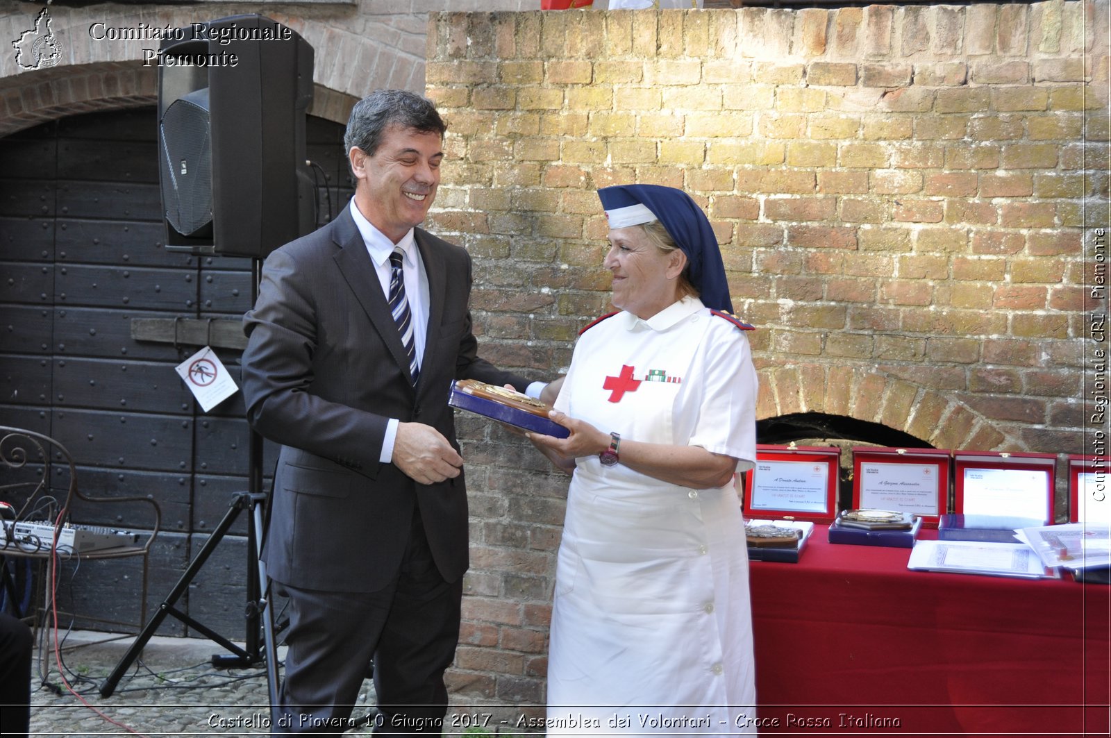 Castello di Piovera 10 Giugno 2017 - Assemblea dei Volontari - Croce Rossa Italiana- Comitato Regionale del Piemonte