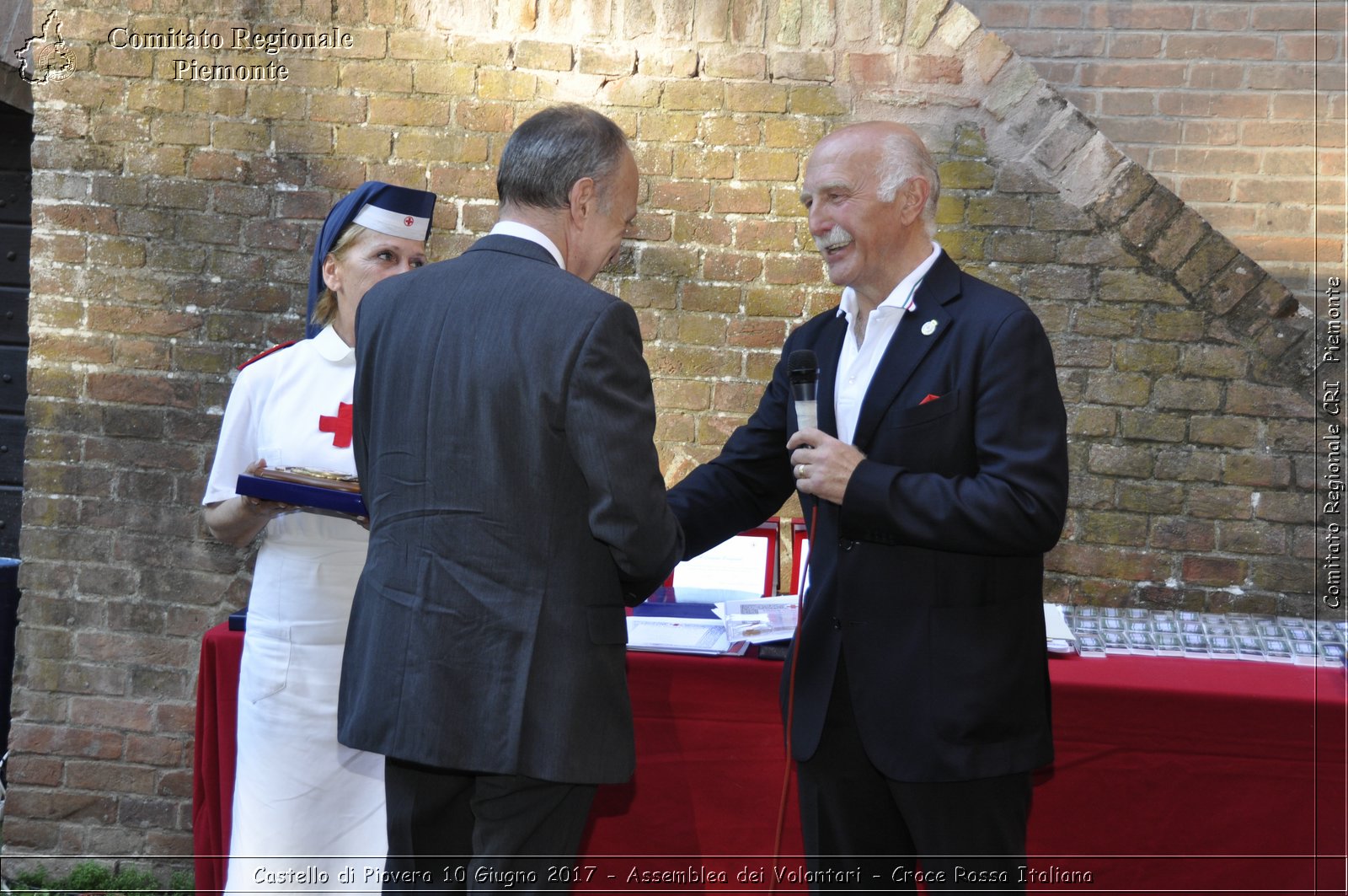 Castello di Piovera 10 Giugno 2017 - Assemblea dei Volontari - Croce Rossa Italiana- Comitato Regionale del Piemonte