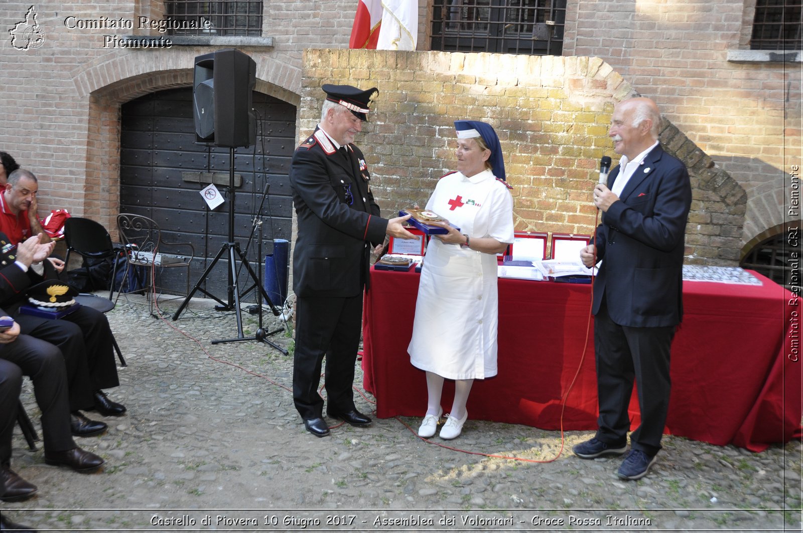 Castello di Piovera 10 Giugno 2017 - Assemblea dei Volontari - Croce Rossa Italiana- Comitato Regionale del Piemonte