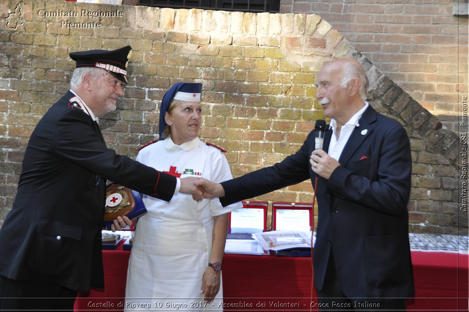 Castello di Piovera 10 Giugno 2017 - Assemblea dei Volontari - Croce Rossa Italiana- Comitato Regionale del Piemonte