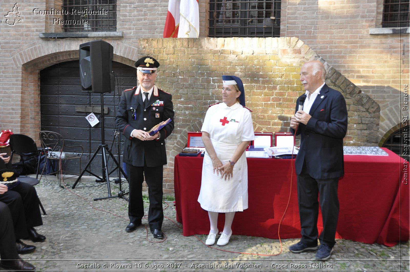 Castello di Piovera 10 Giugno 2017 - Assemblea dei Volontari - Croce Rossa Italiana- Comitato Regionale del Piemonte