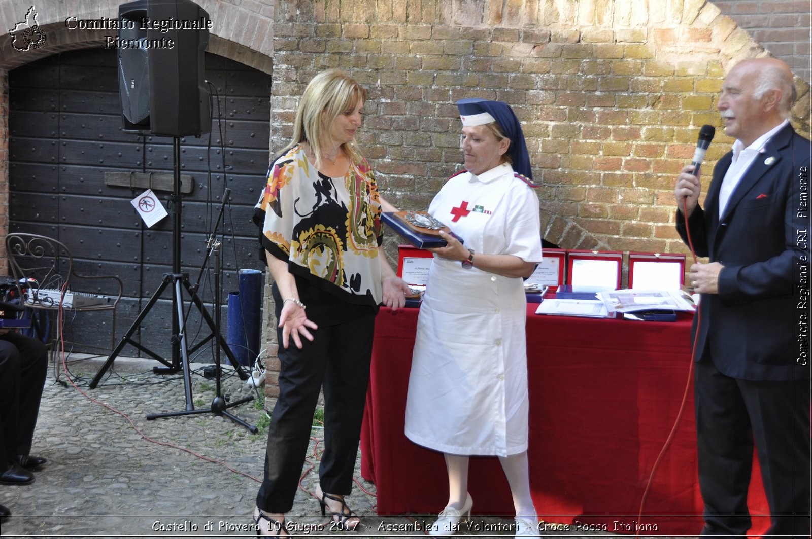 Castello di Piovera 10 Giugno 2017 - Assemblea dei Volontari - Croce Rossa Italiana- Comitato Regionale del Piemonte