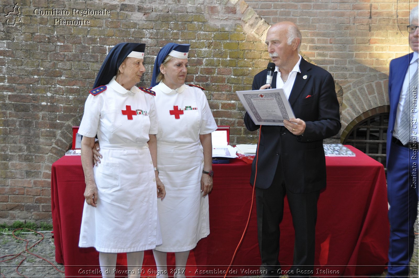 Castello di Piovera 10 Giugno 2017 - Assemblea dei Volontari - Croce Rossa Italiana- Comitato Regionale del Piemonte