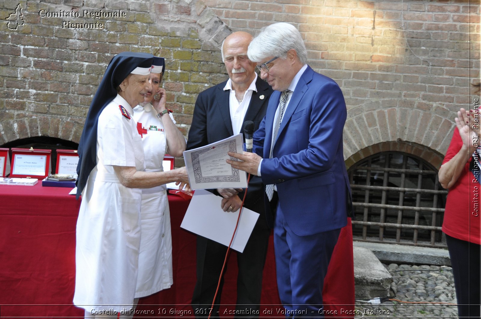 Castello di Piovera 10 Giugno 2017 - Assemblea dei Volontari - Croce Rossa Italiana- Comitato Regionale del Piemonte