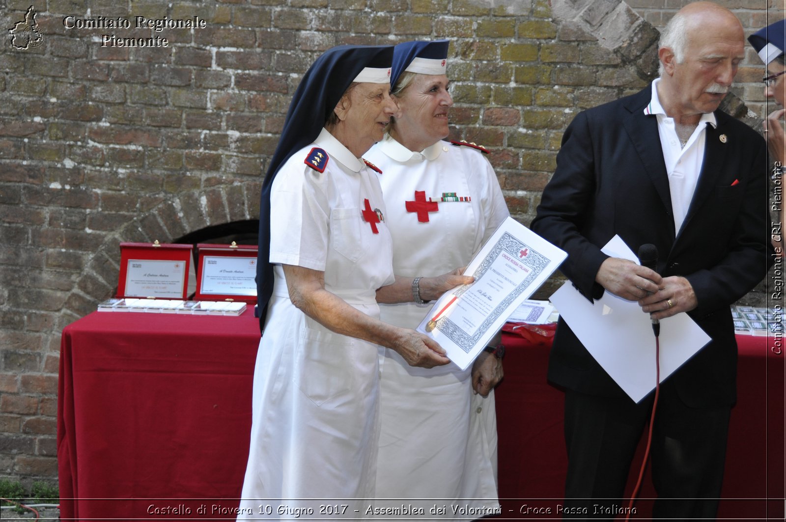 Castello di Piovera 10 Giugno 2017 - Assemblea dei Volontari - Croce Rossa Italiana- Comitato Regionale del Piemonte