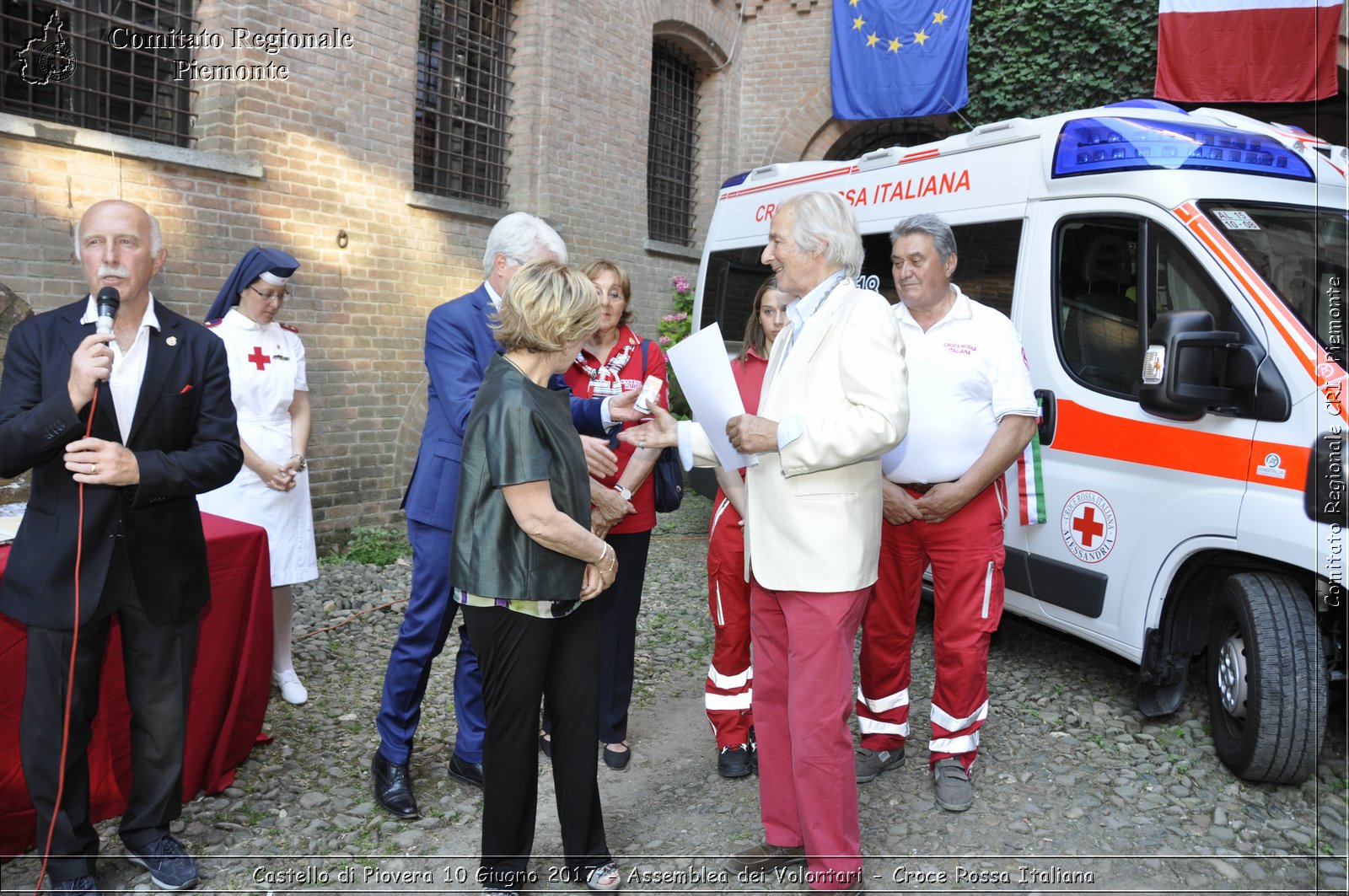 Castello di Piovera 10 Giugno 2017 - Assemblea dei Volontari - Croce Rossa Italiana- Comitato Regionale del Piemonte