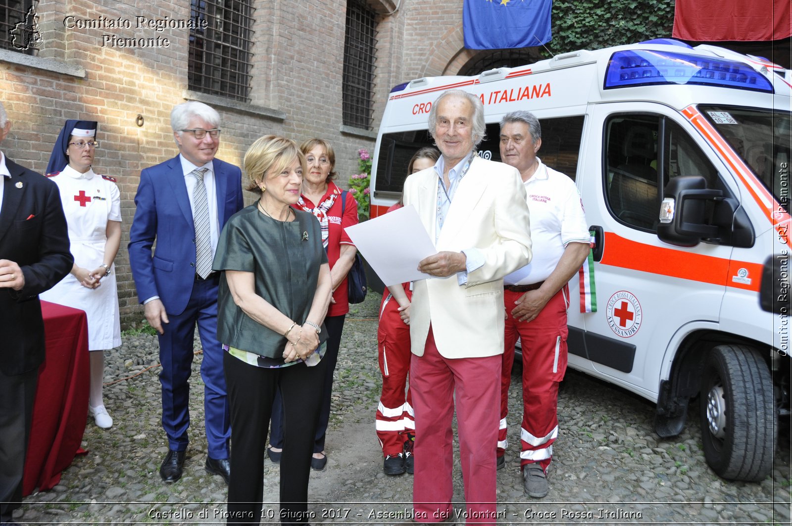 Castello di Piovera 10 Giugno 2017 - Assemblea dei Volontari - Croce Rossa Italiana- Comitato Regionale del Piemonte