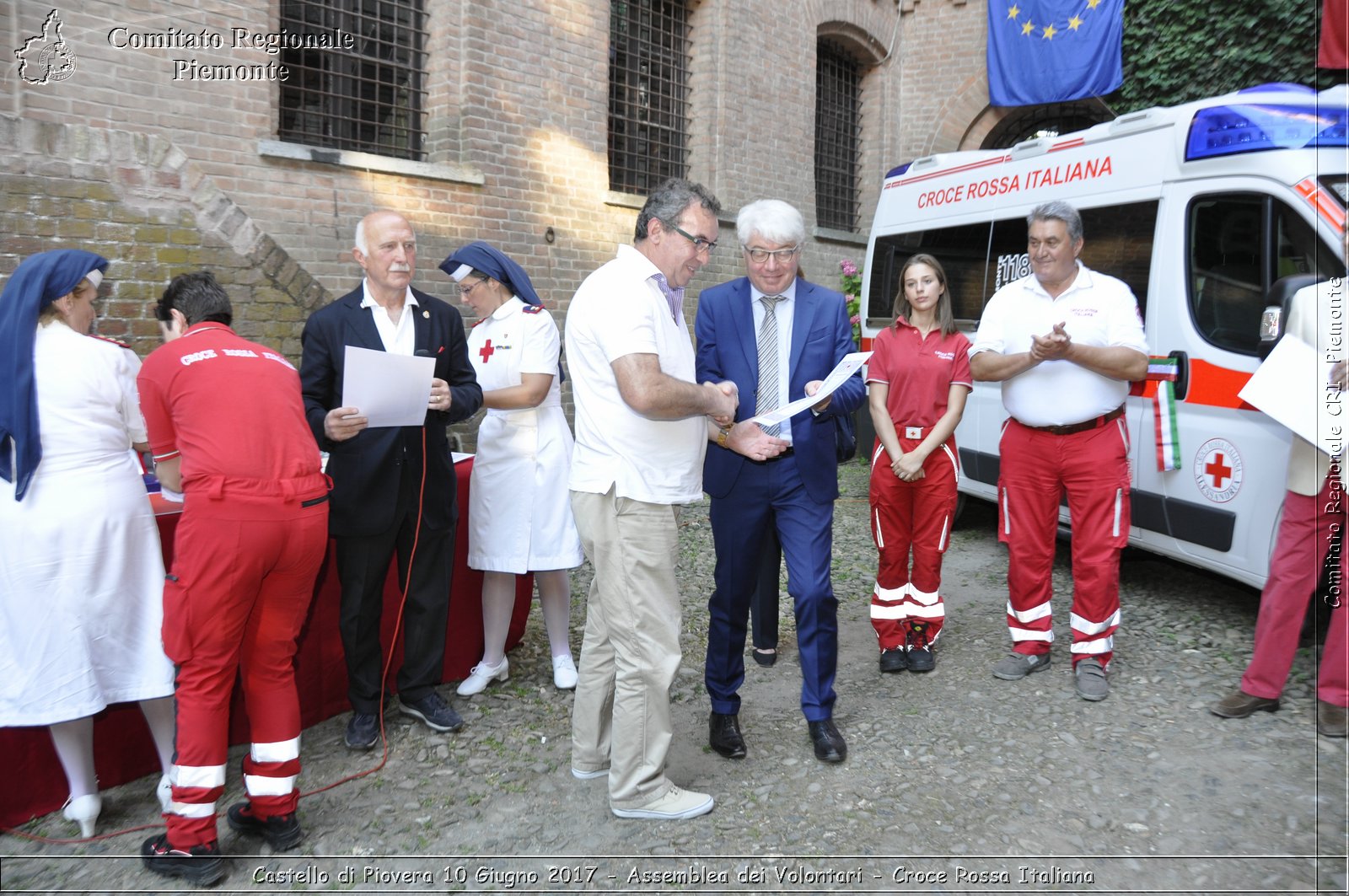 Castello di Piovera 10 Giugno 2017 - Assemblea dei Volontari - Croce Rossa Italiana- Comitato Regionale del Piemonte