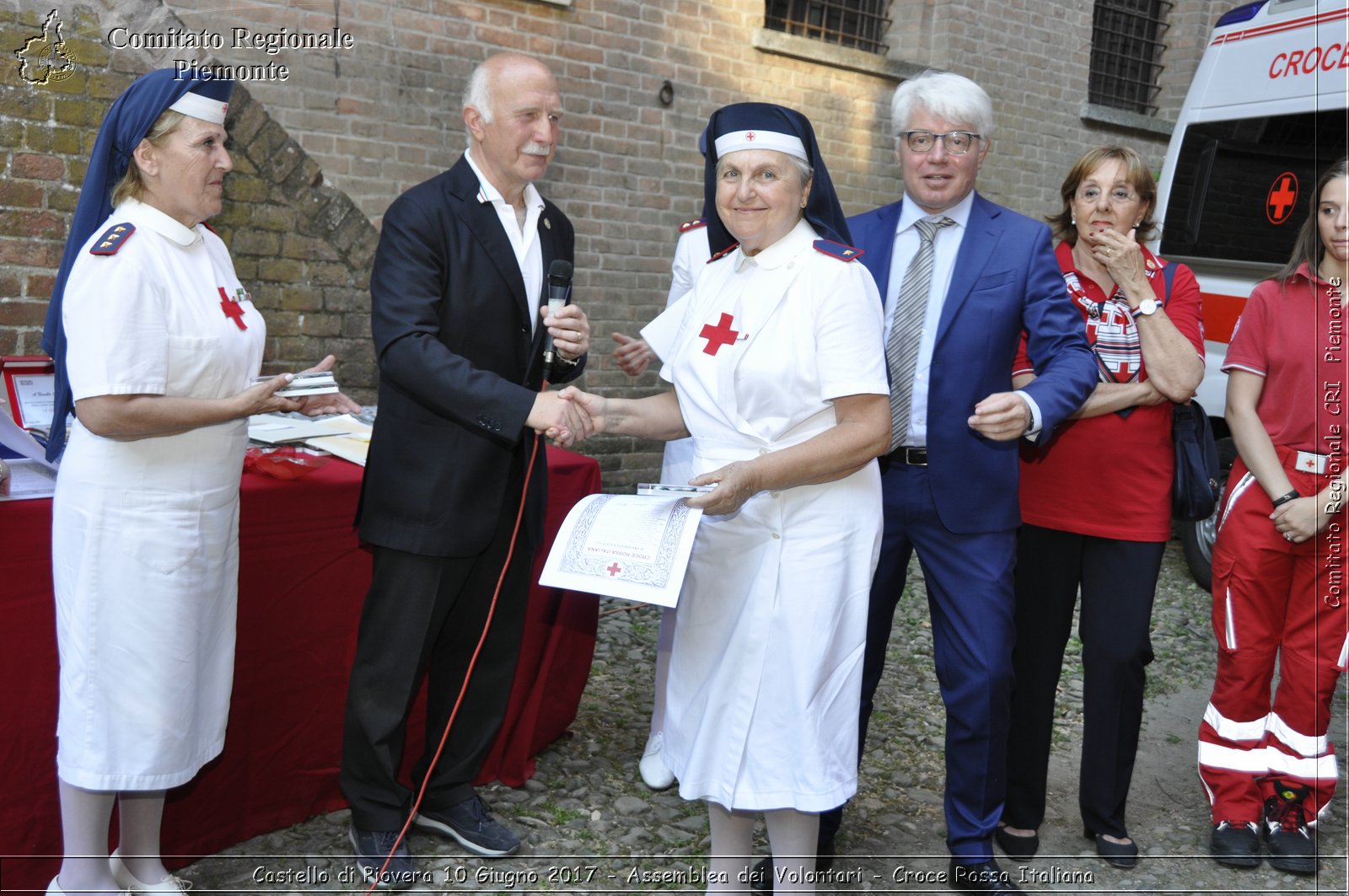 Castello di Piovera 10 Giugno 2017 - Assemblea dei Volontari - Croce Rossa Italiana- Comitato Regionale del Piemonte