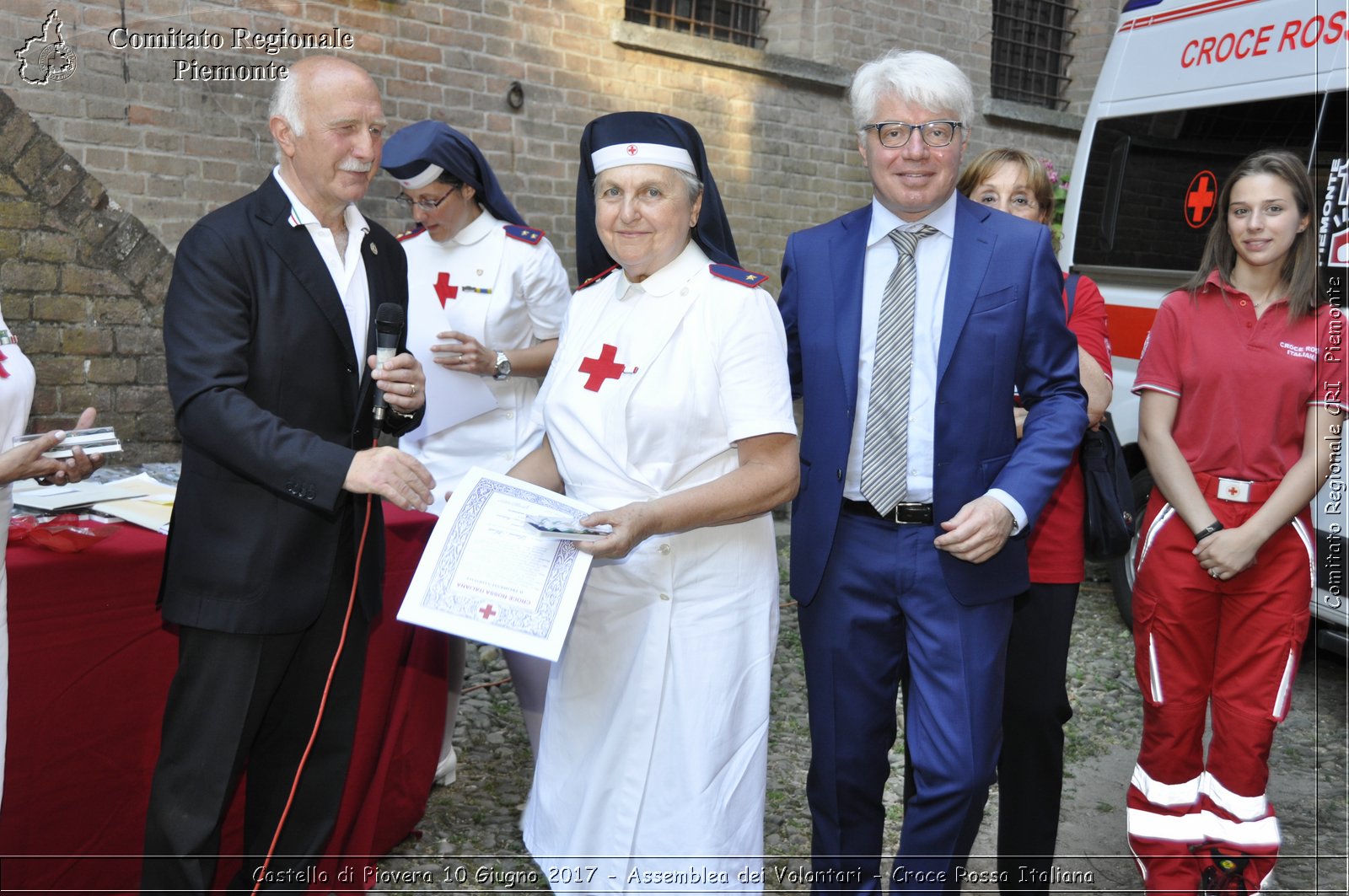 Castello di Piovera 10 Giugno 2017 - Assemblea dei Volontari - Croce Rossa Italiana- Comitato Regionale del Piemonte