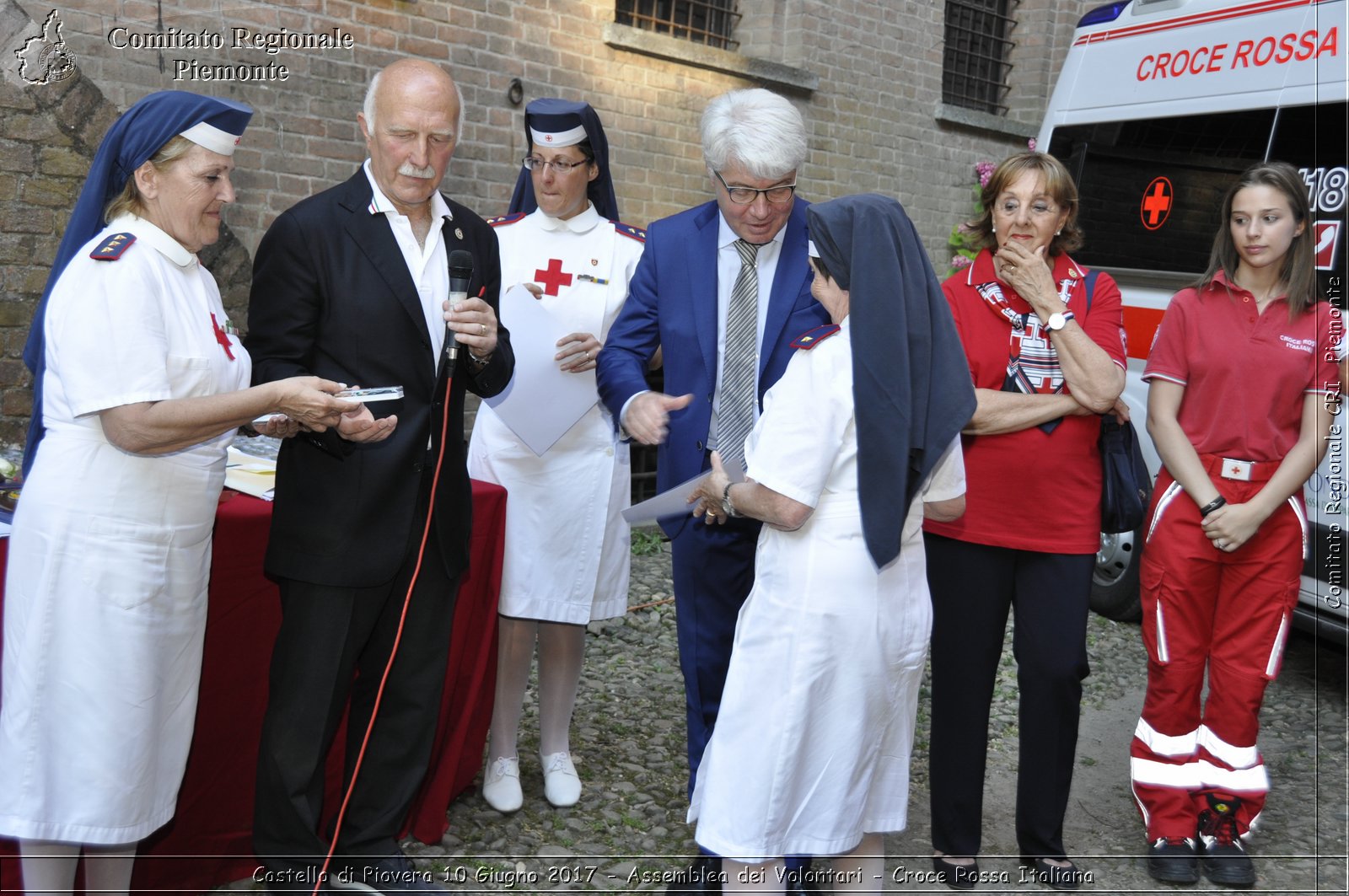 Castello di Piovera 10 Giugno 2017 - Assemblea dei Volontari - Croce Rossa Italiana- Comitato Regionale del Piemonte