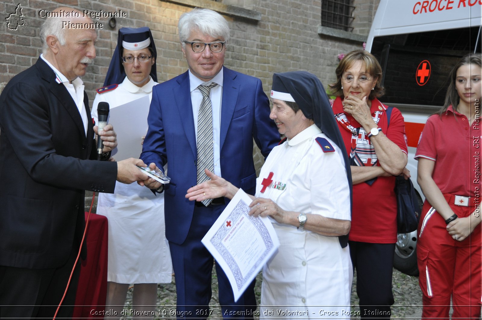 Castello di Piovera 10 Giugno 2017 - Assemblea dei Volontari - Croce Rossa Italiana- Comitato Regionale del Piemonte