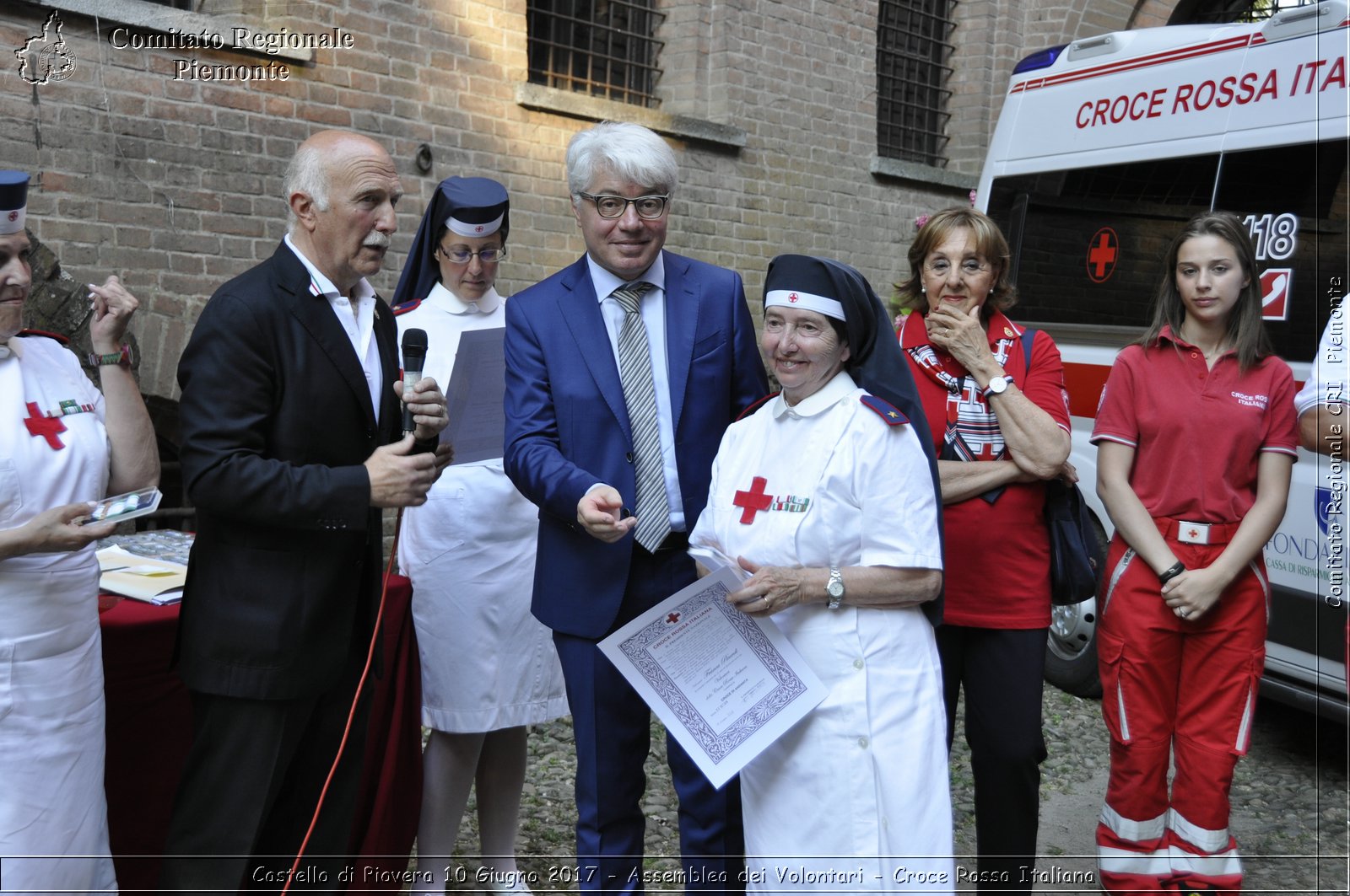 Castello di Piovera 10 Giugno 2017 - Assemblea dei Volontari - Croce Rossa Italiana- Comitato Regionale del Piemonte